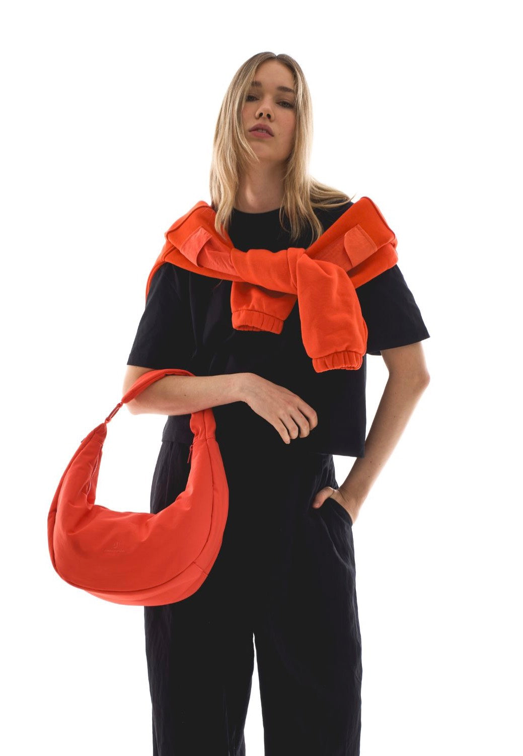 Johnny Urban - Lou Large Coral - Crossbody Bag | Neutral-Image