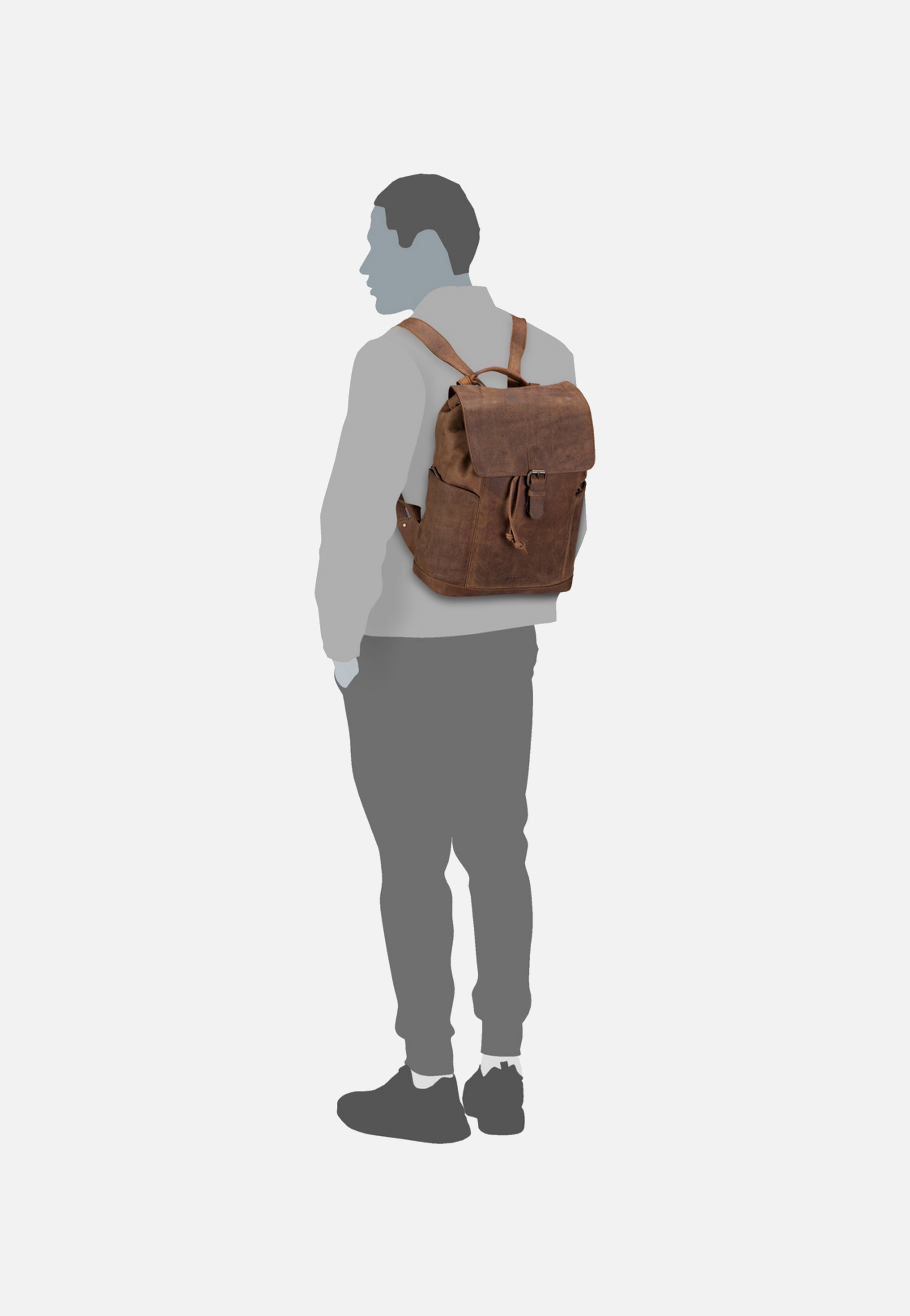 Harold's Antic 2712 L Natur Backpack