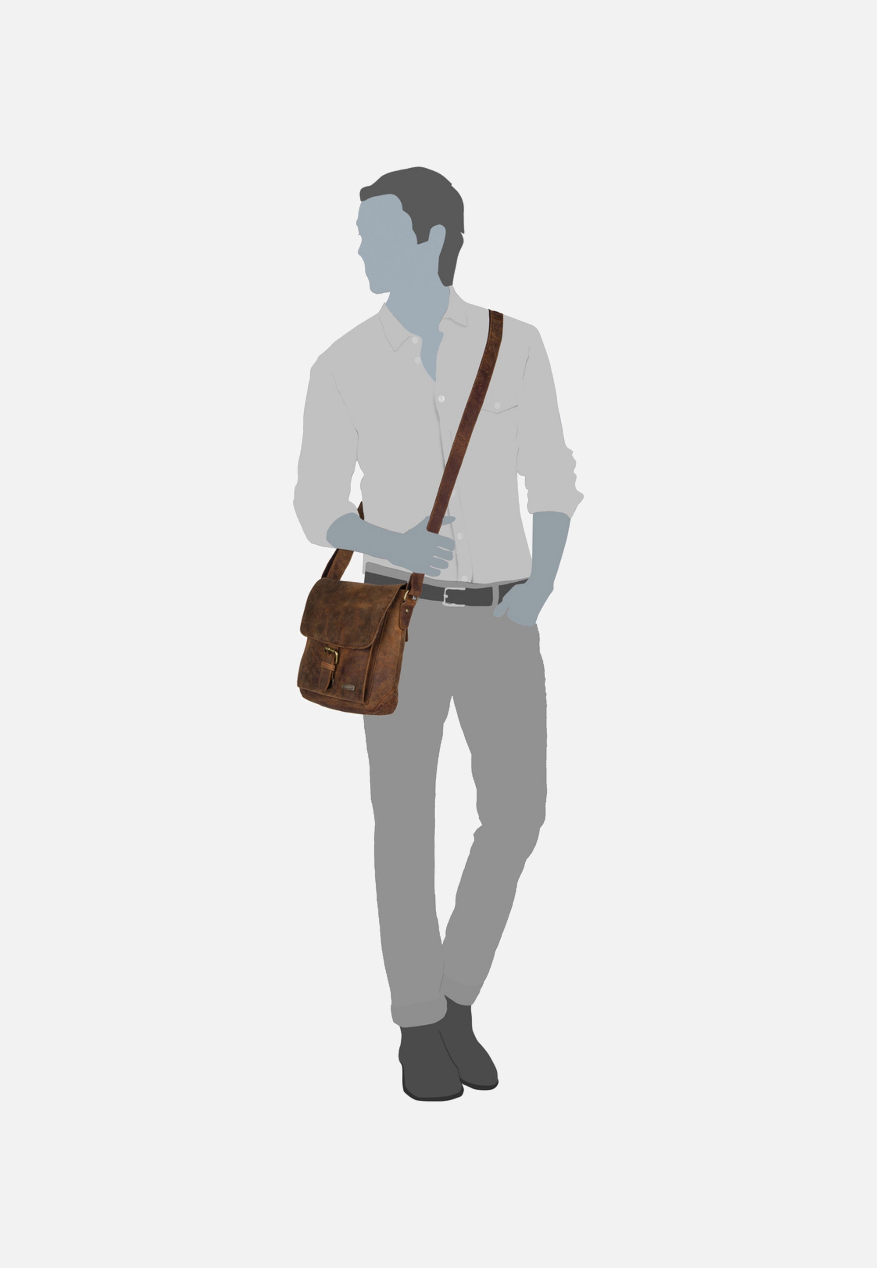 Harold's Antic 2744 Natur Crossbody Bag