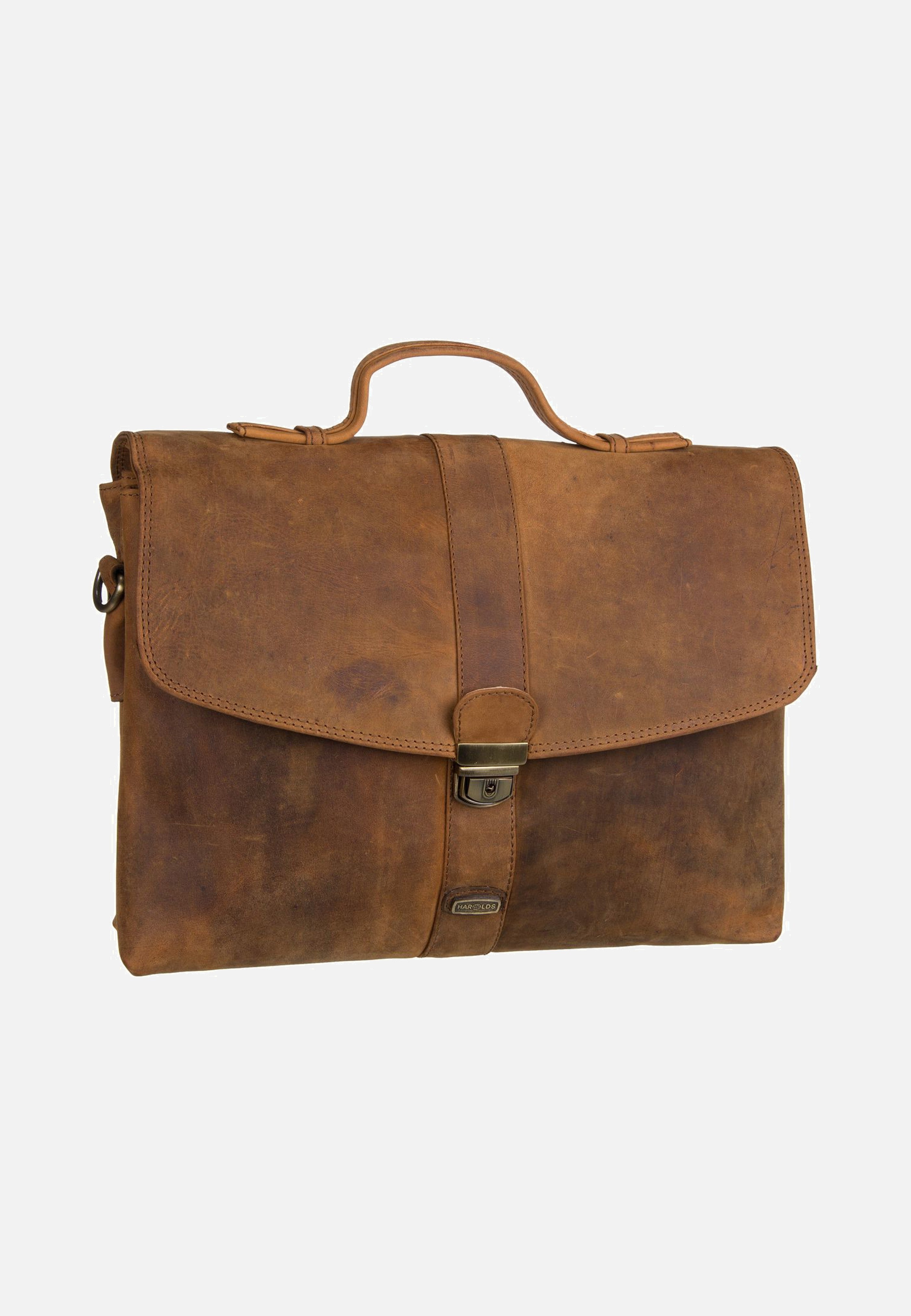 Harold's Antic 3279 M Natur Briefcase