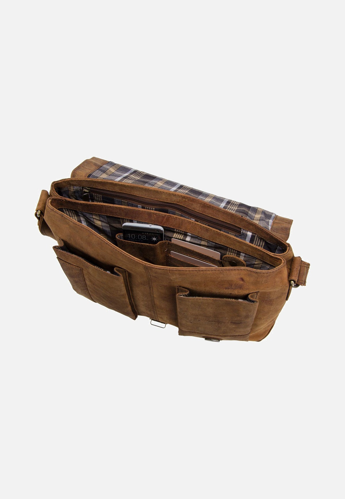 Harold's Antic 3914 L Natur Messenger Bag
