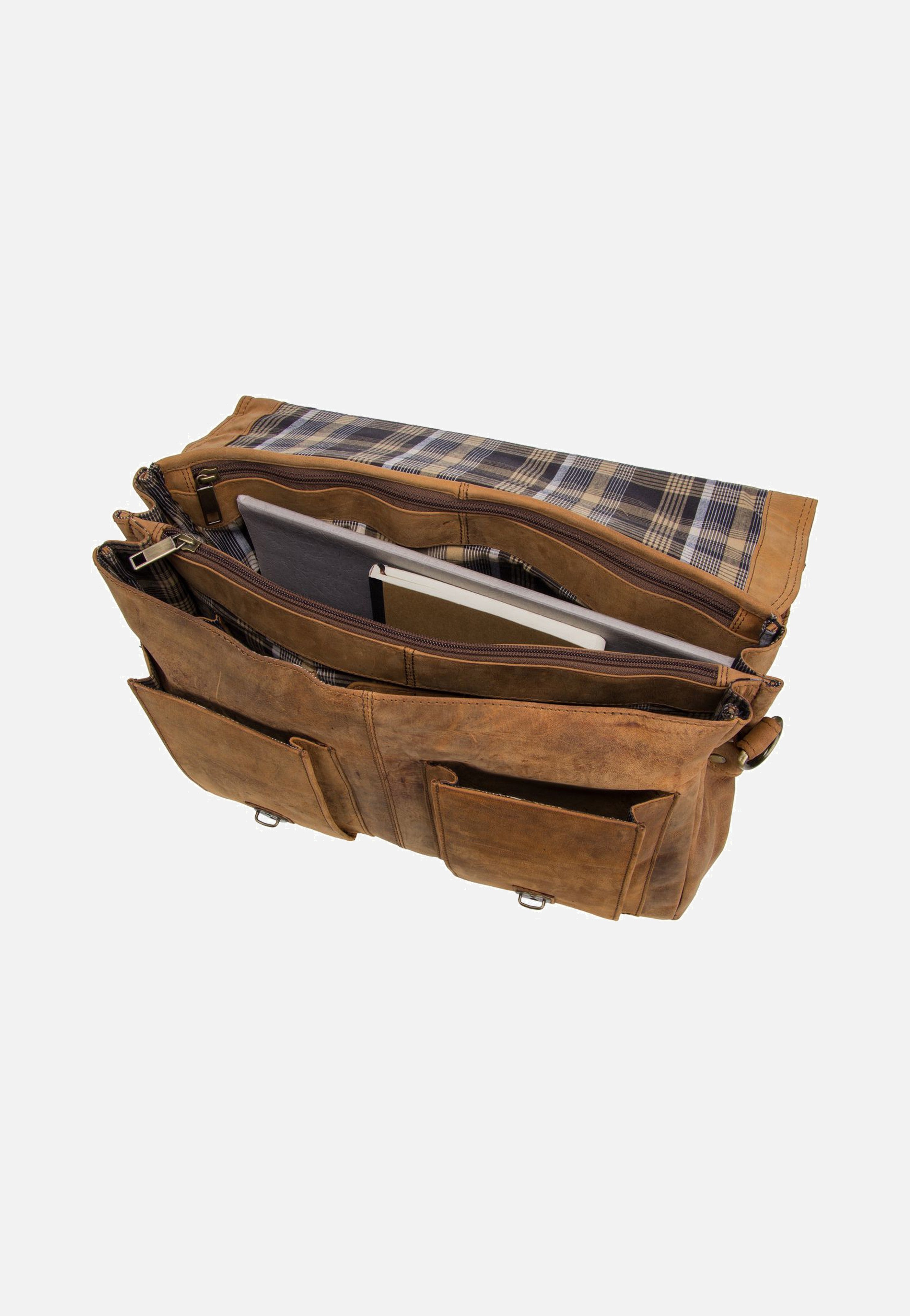 Harold's Antic 844 M Natur Briefcase