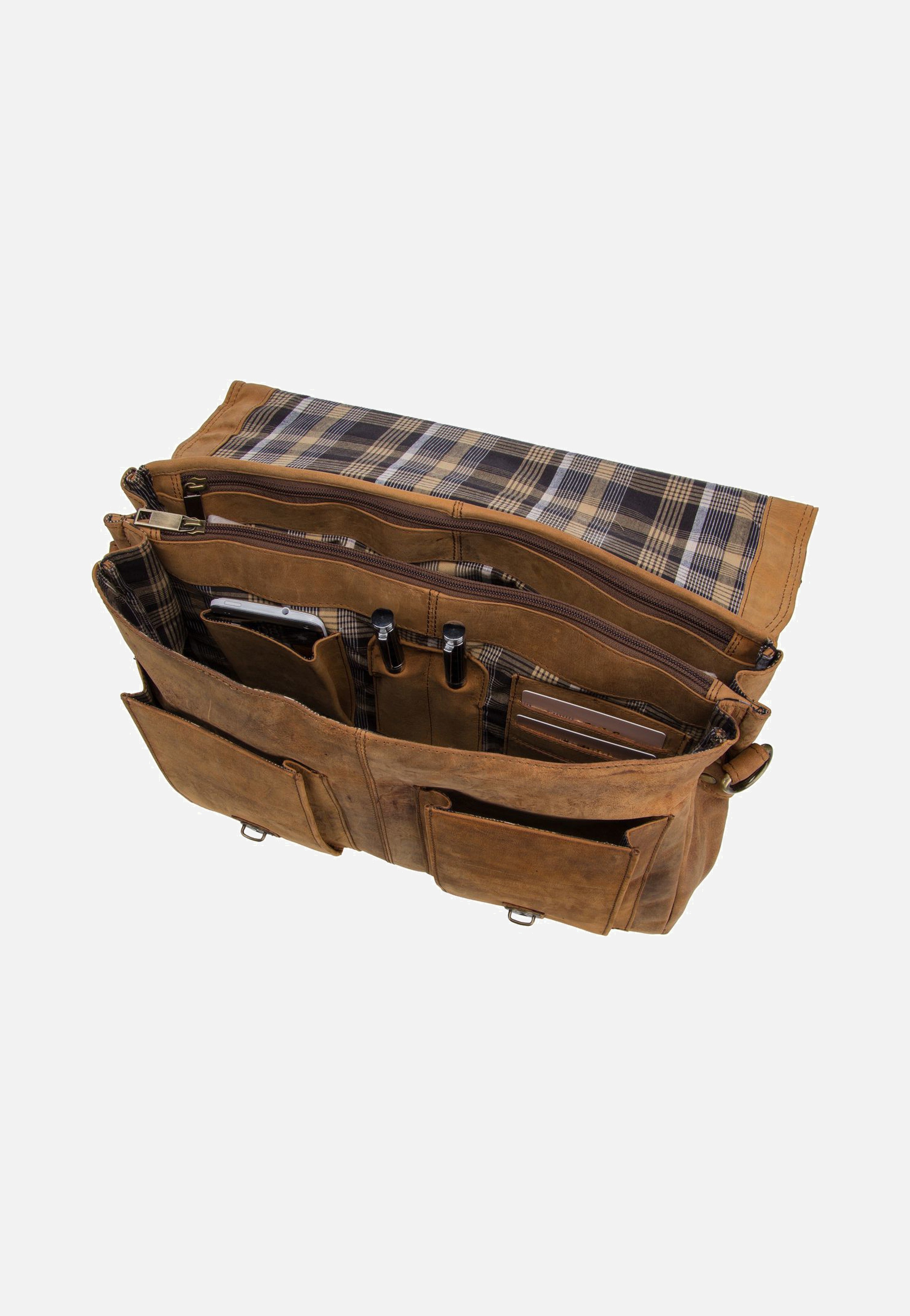 Harold's Antic 844 M Natur Briefcase