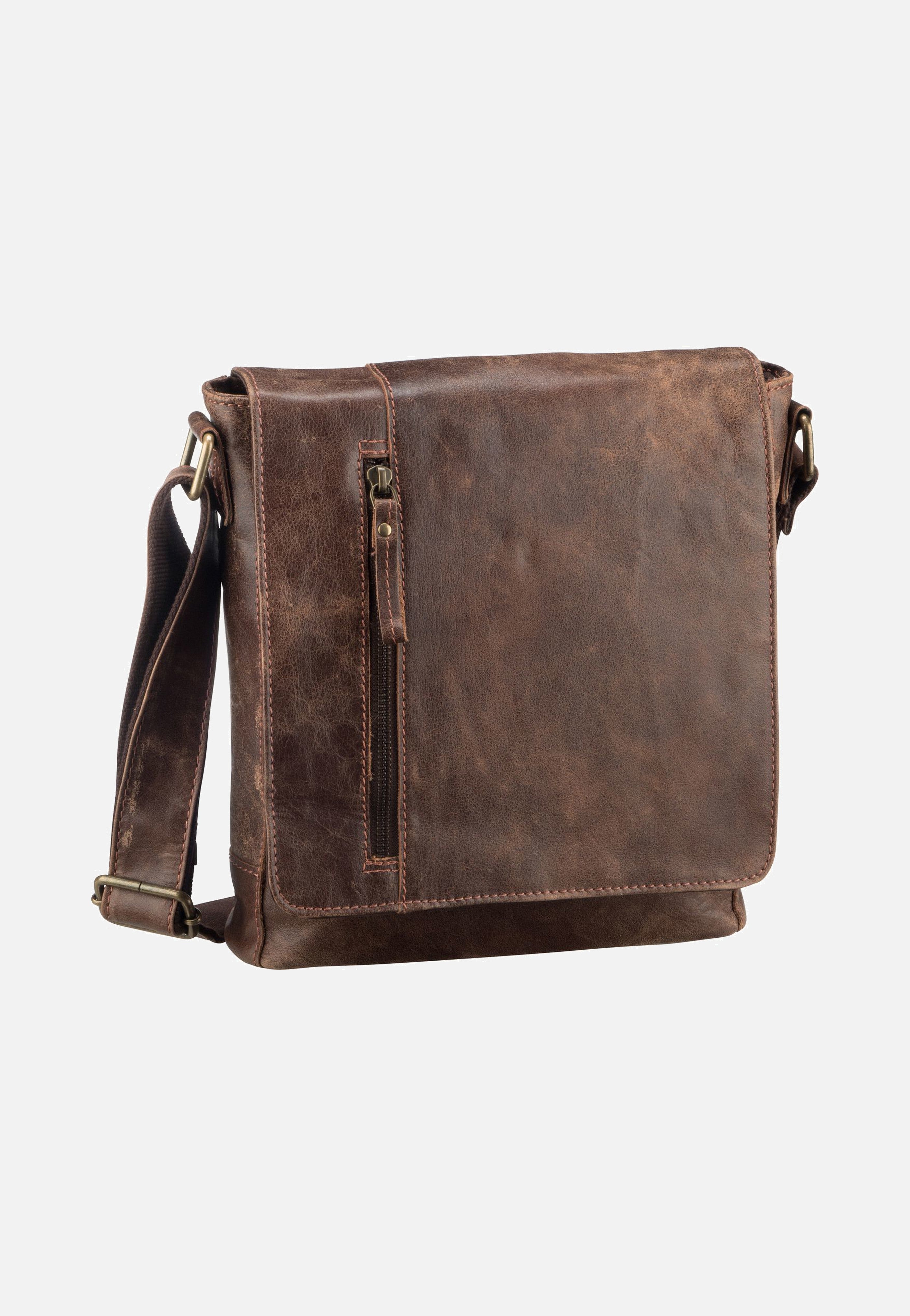 Harold's Crunchy 2182 hoch M Braun Crossbody Bag