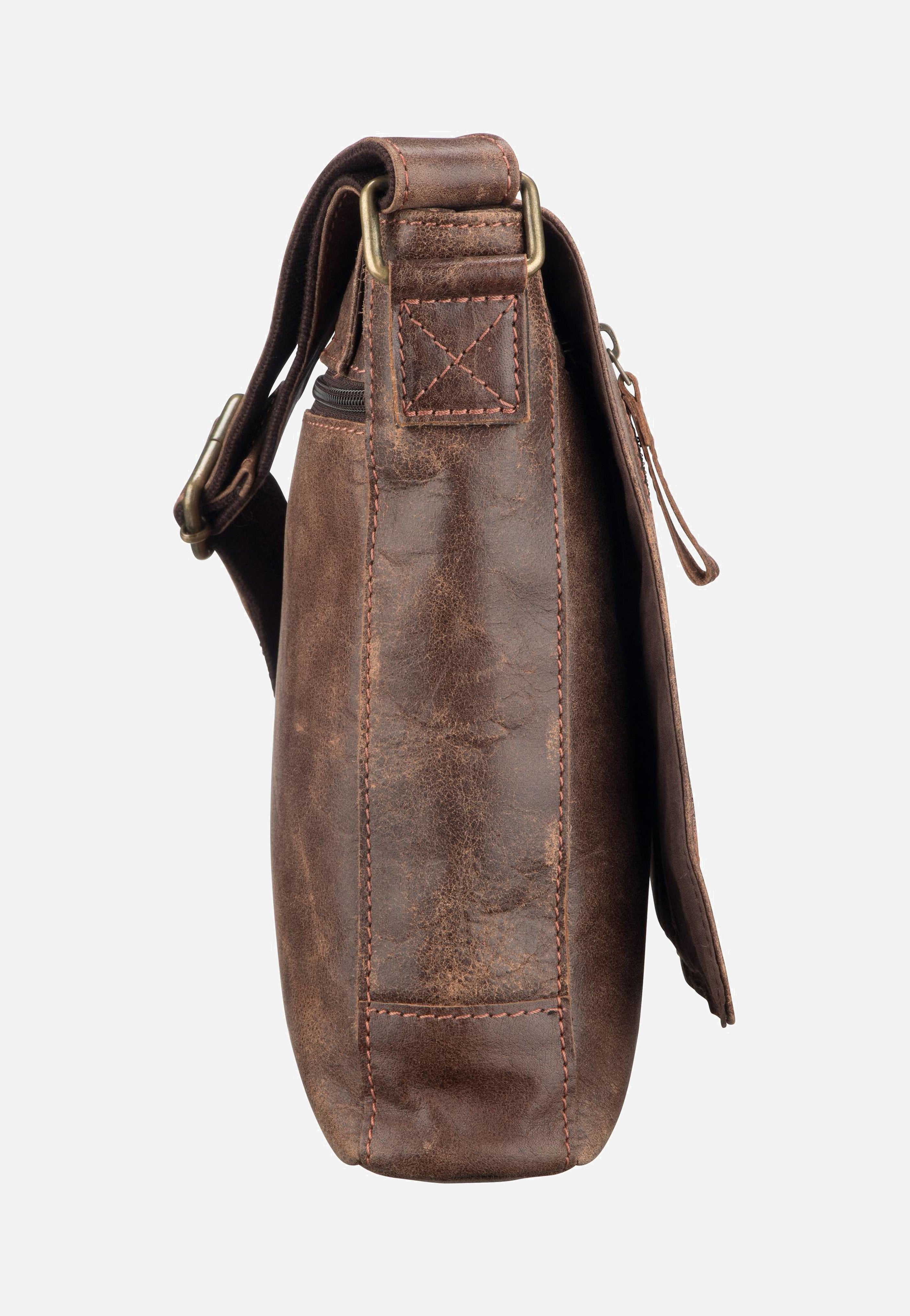 Harold's Crunchy 2182 hoch M Braun Crossbody Bag