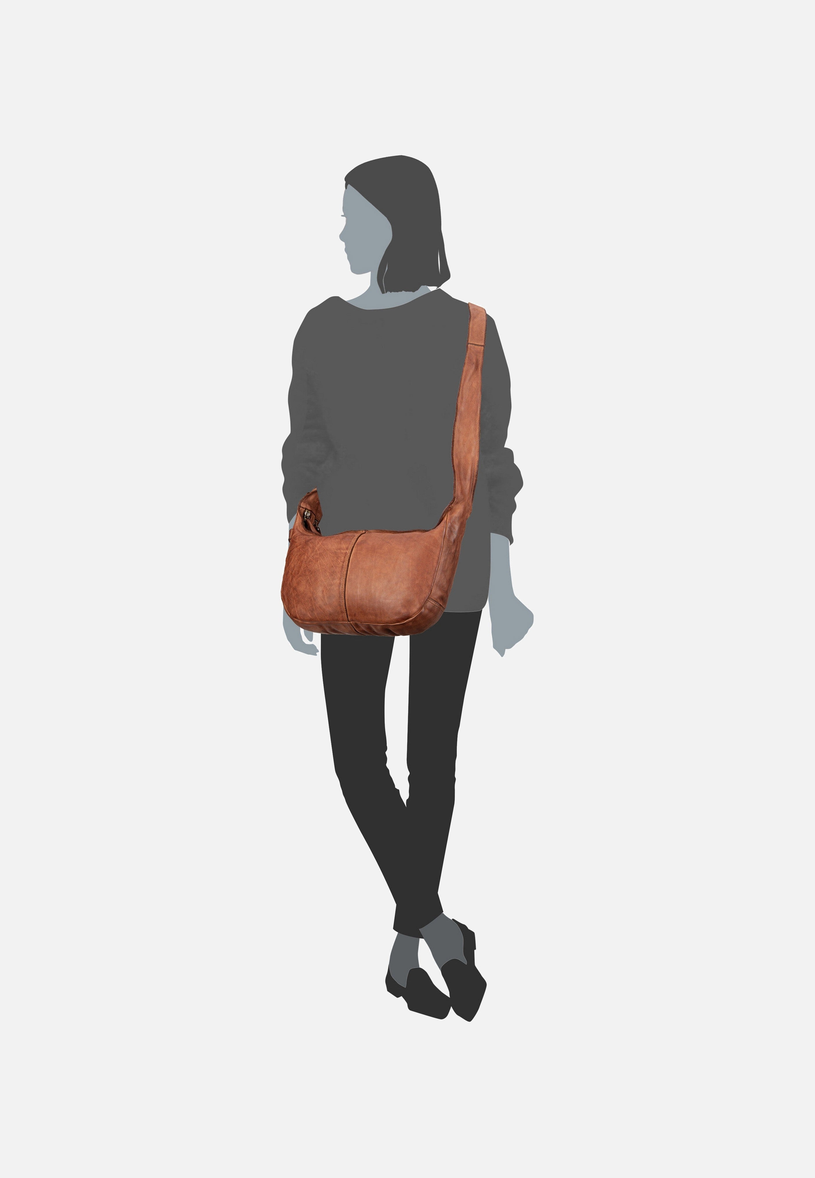 Harold's Submarine 81 Cognac Pouch Bag