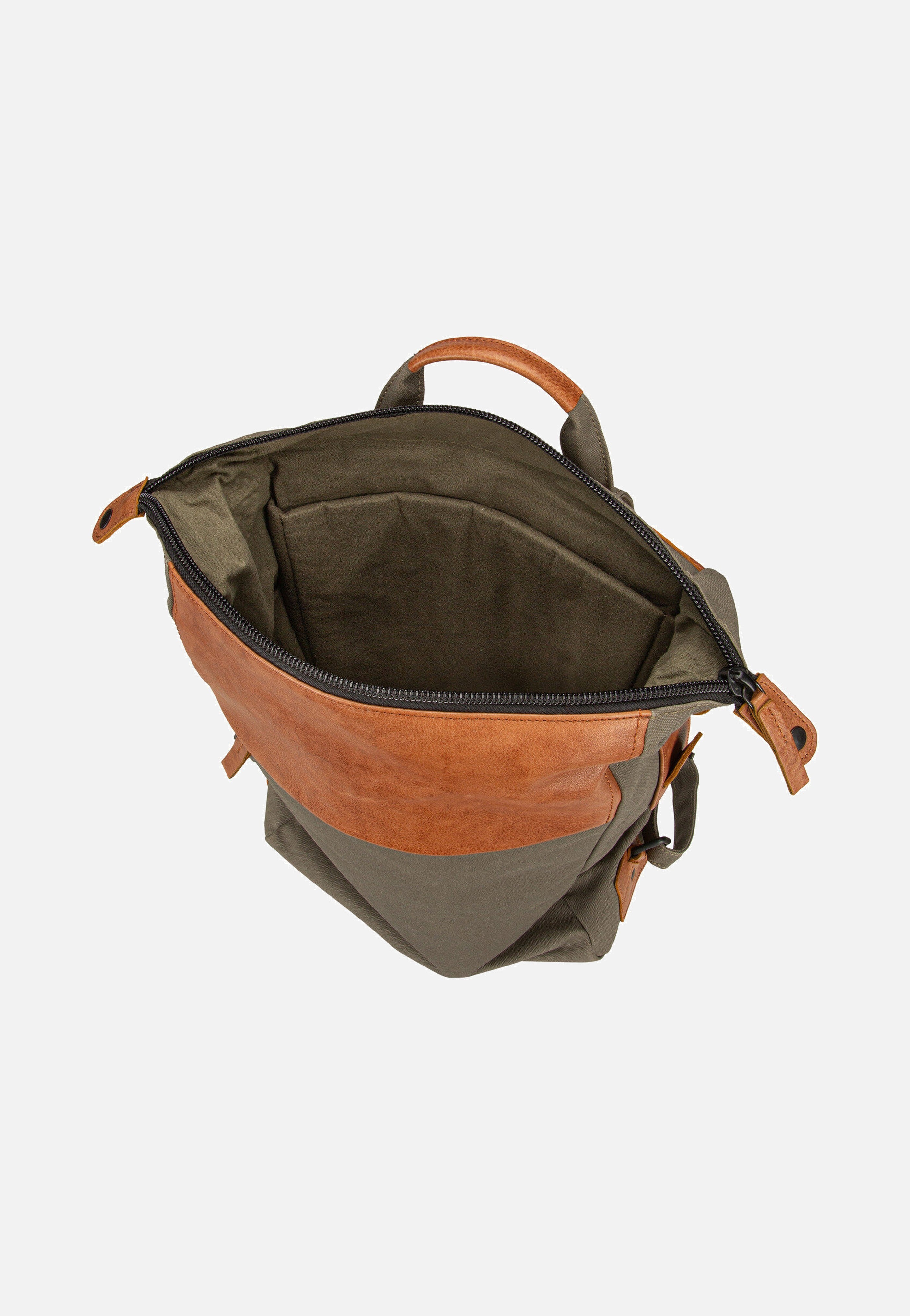 Harold's - Wax 1 Khaki/Cognac - Backpack | Neutral-Image