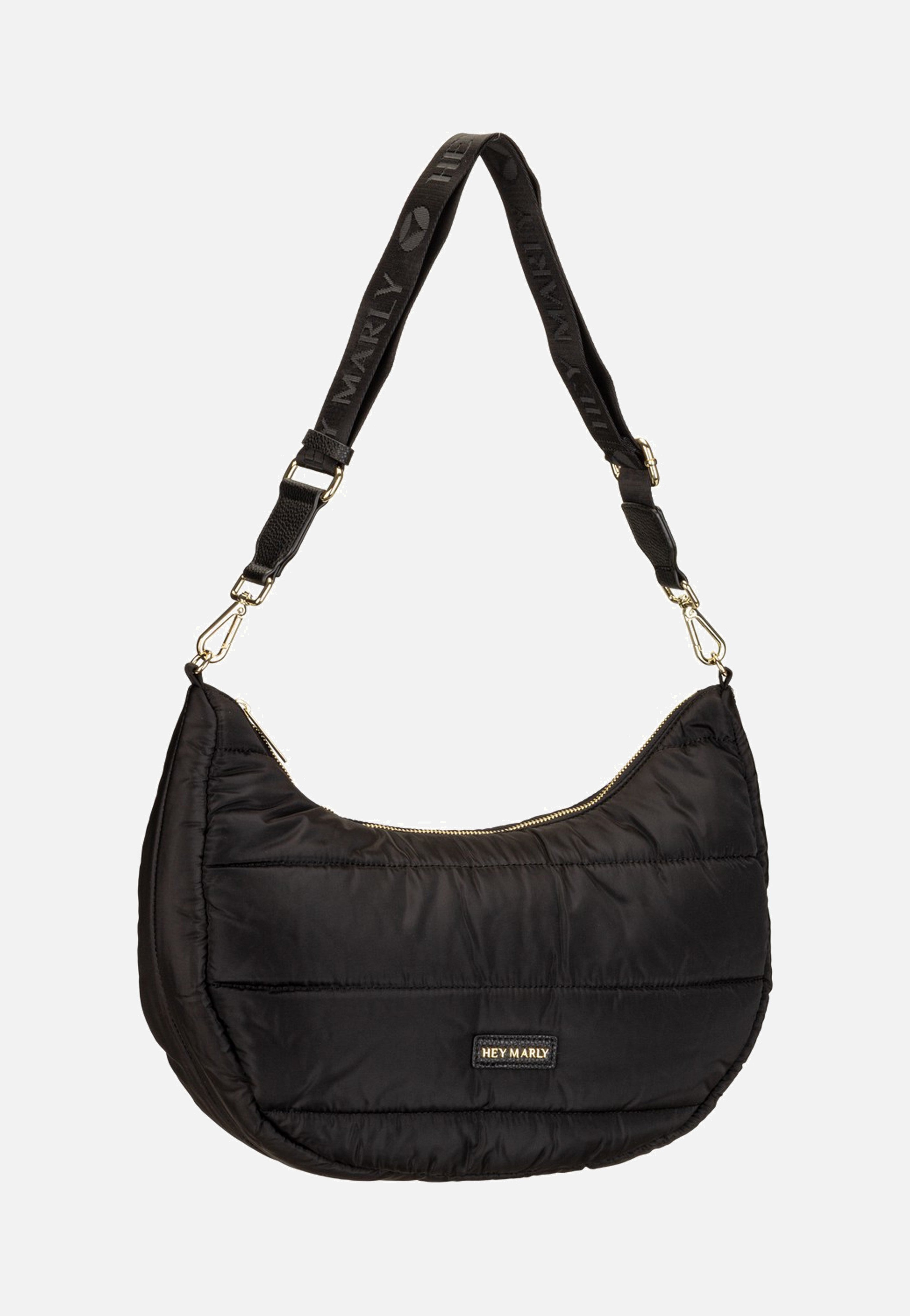 Hey Marly Lifetime Buddy M Black Crossbody Bag