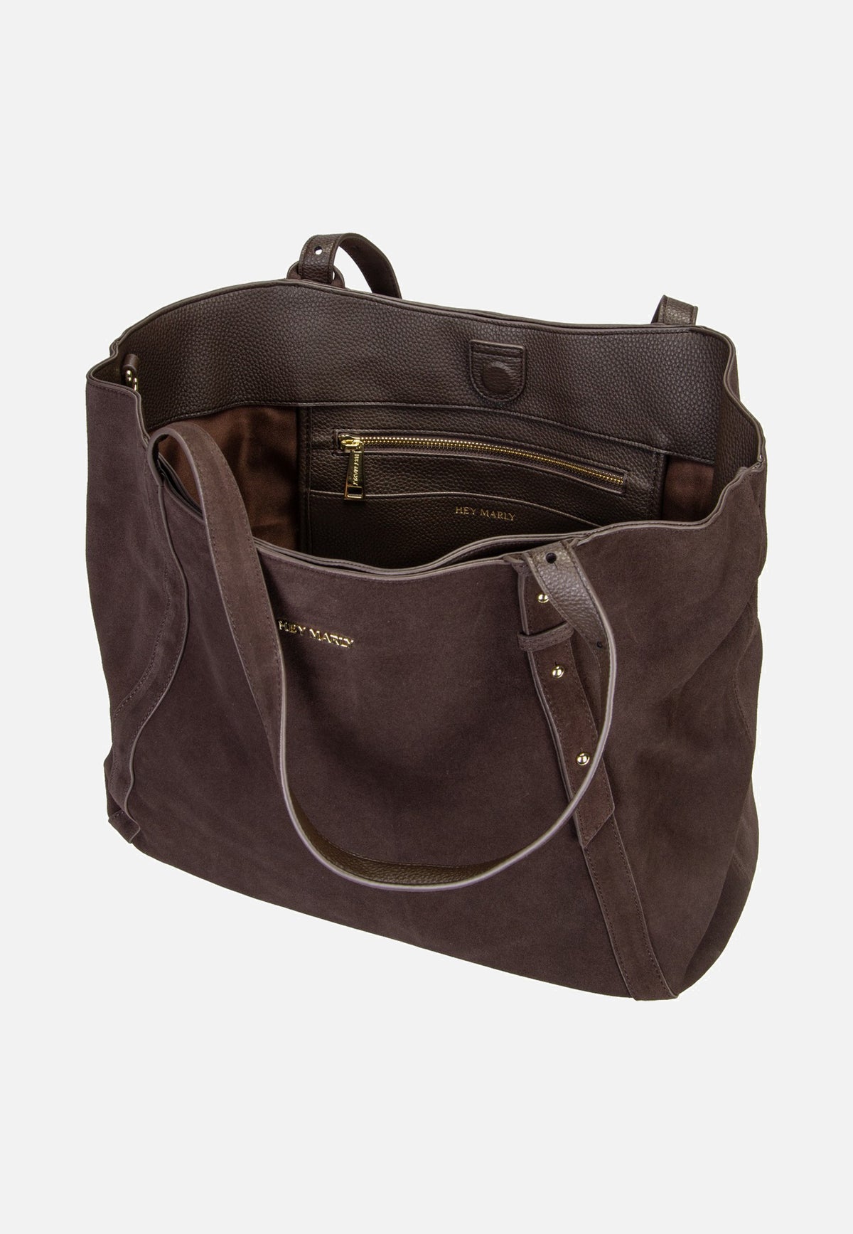 Hey Marly Pretty Wonder Suede Coffee Acquirente