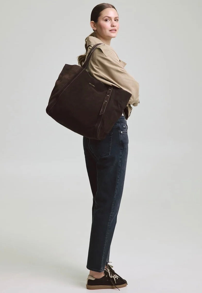 Hey Marly Pretty Wonder Suede Coffee Acquirente