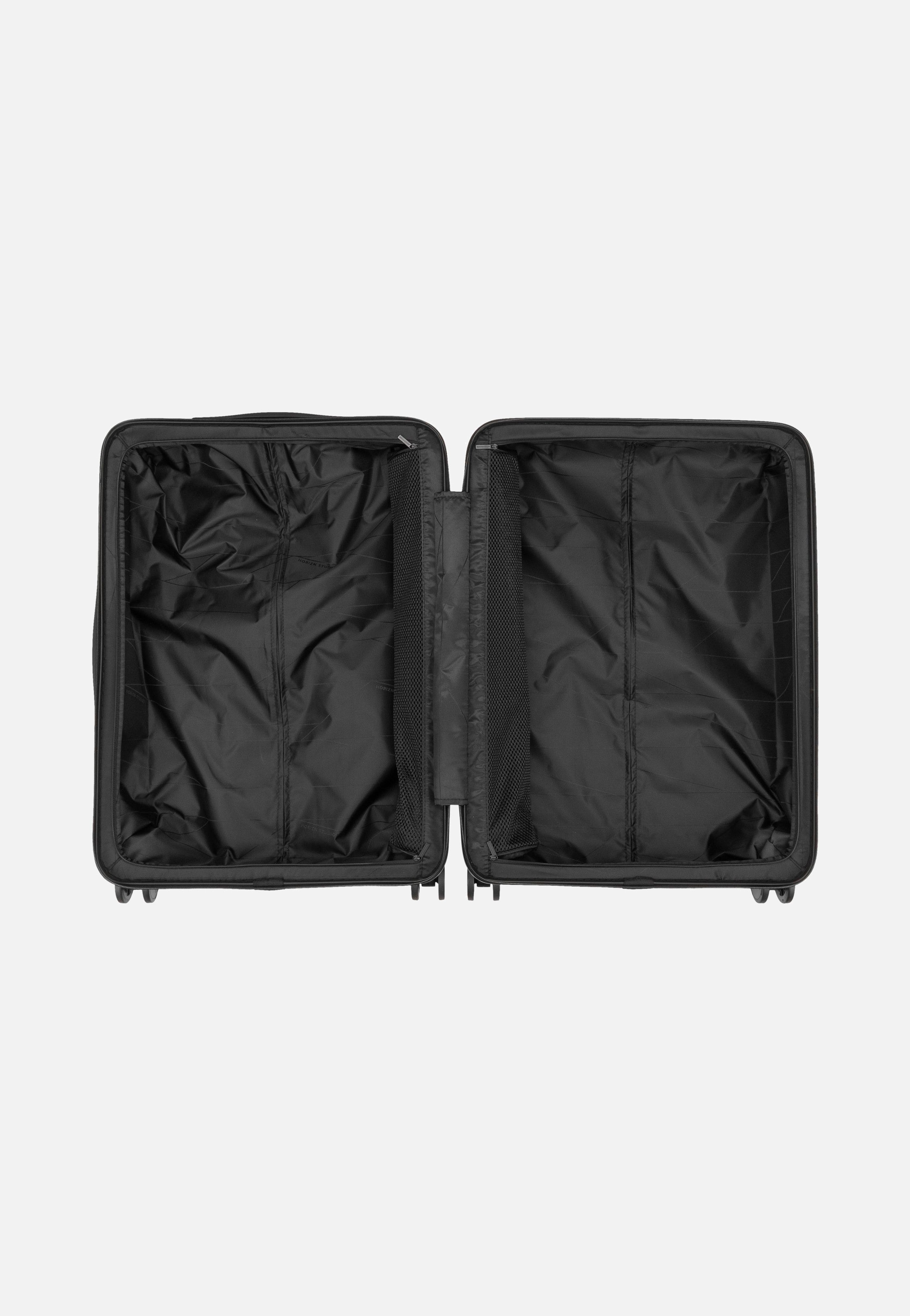 Horizn Studios H6 Essential Check-In Luggage All Black Suitcase