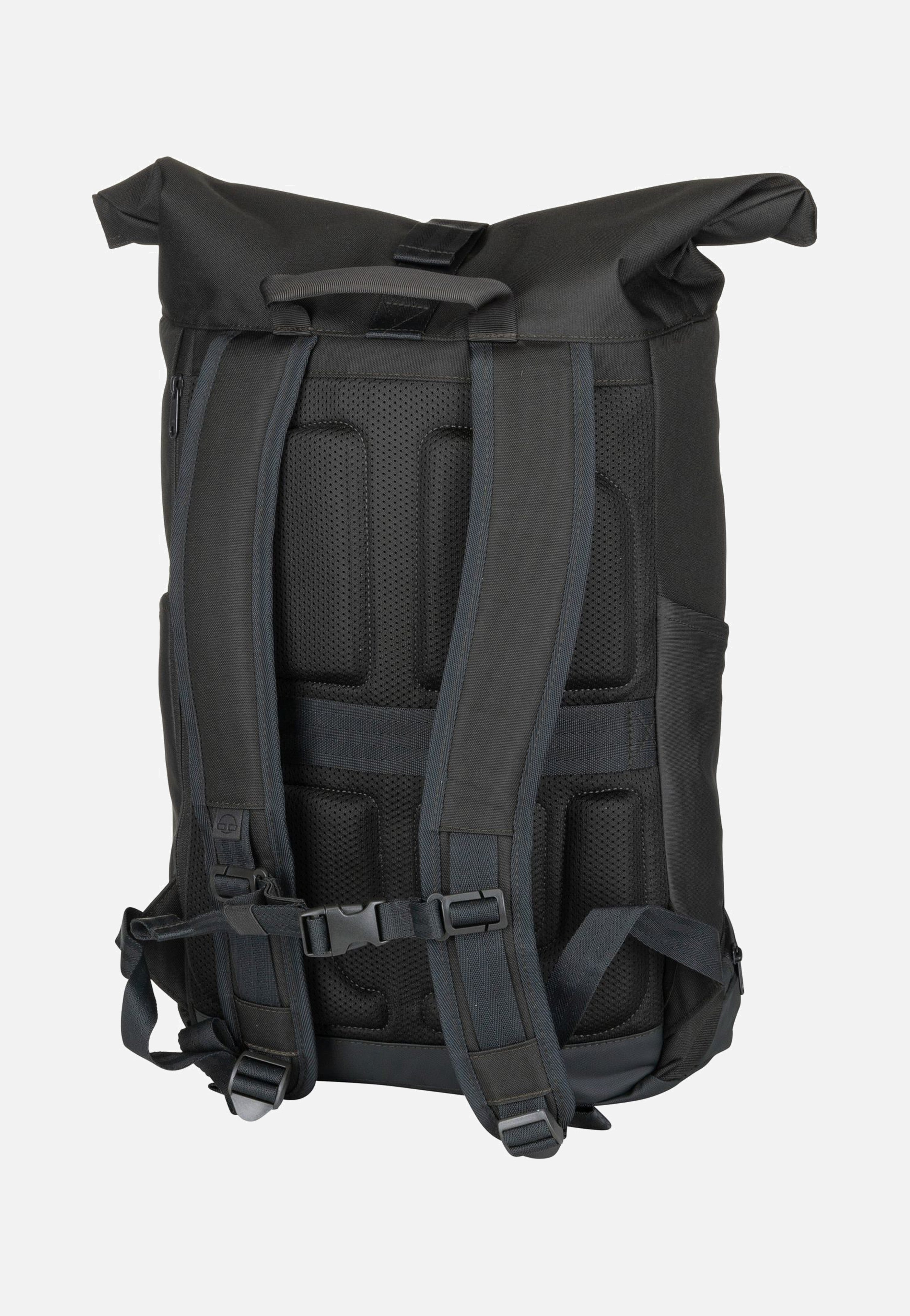 Johnny Urban - Allen Large Dark Olive - Rolltop Backpack | Neutral-Image