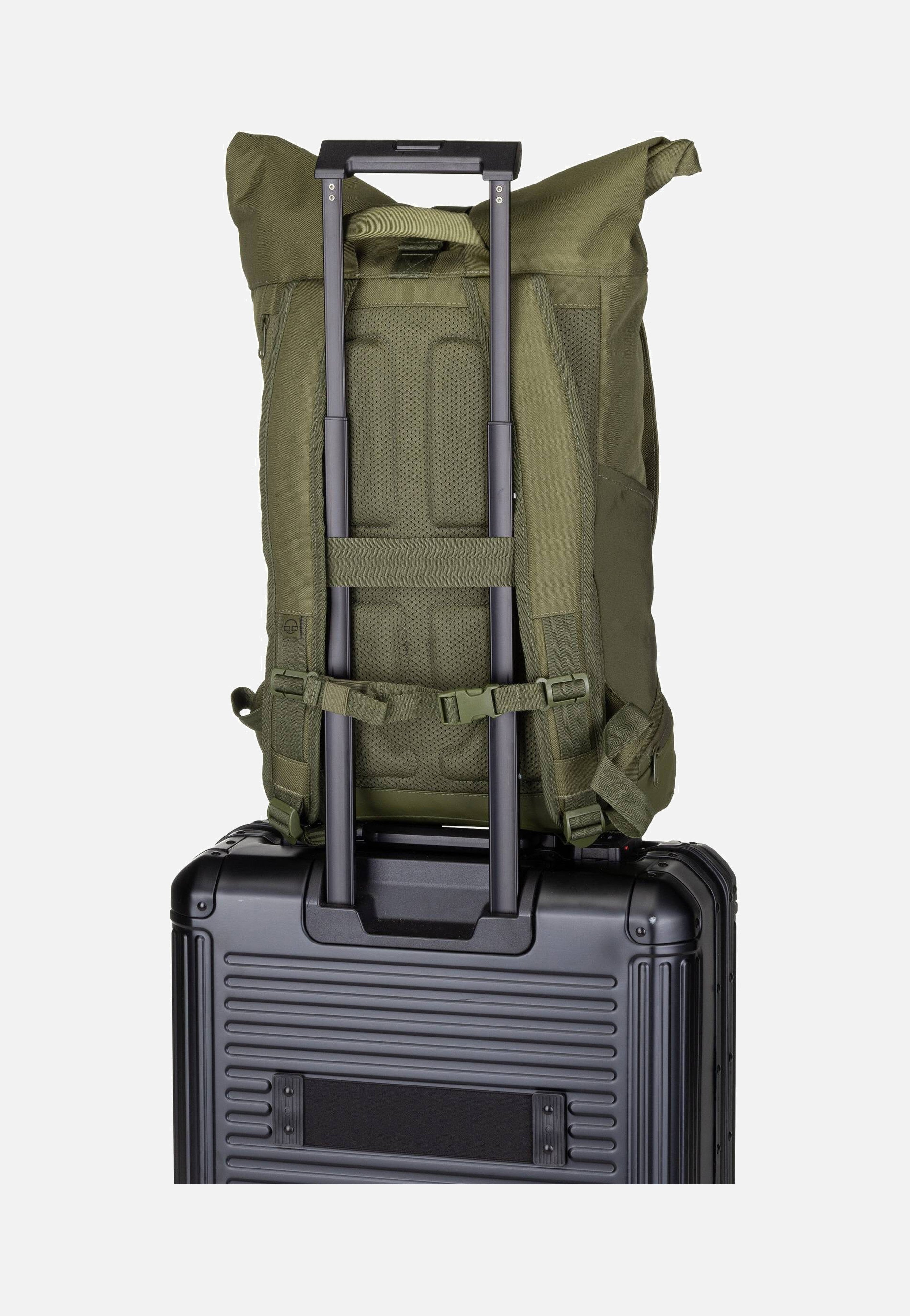 Johnny Urban Allen Large Olive Rolltop Backpack