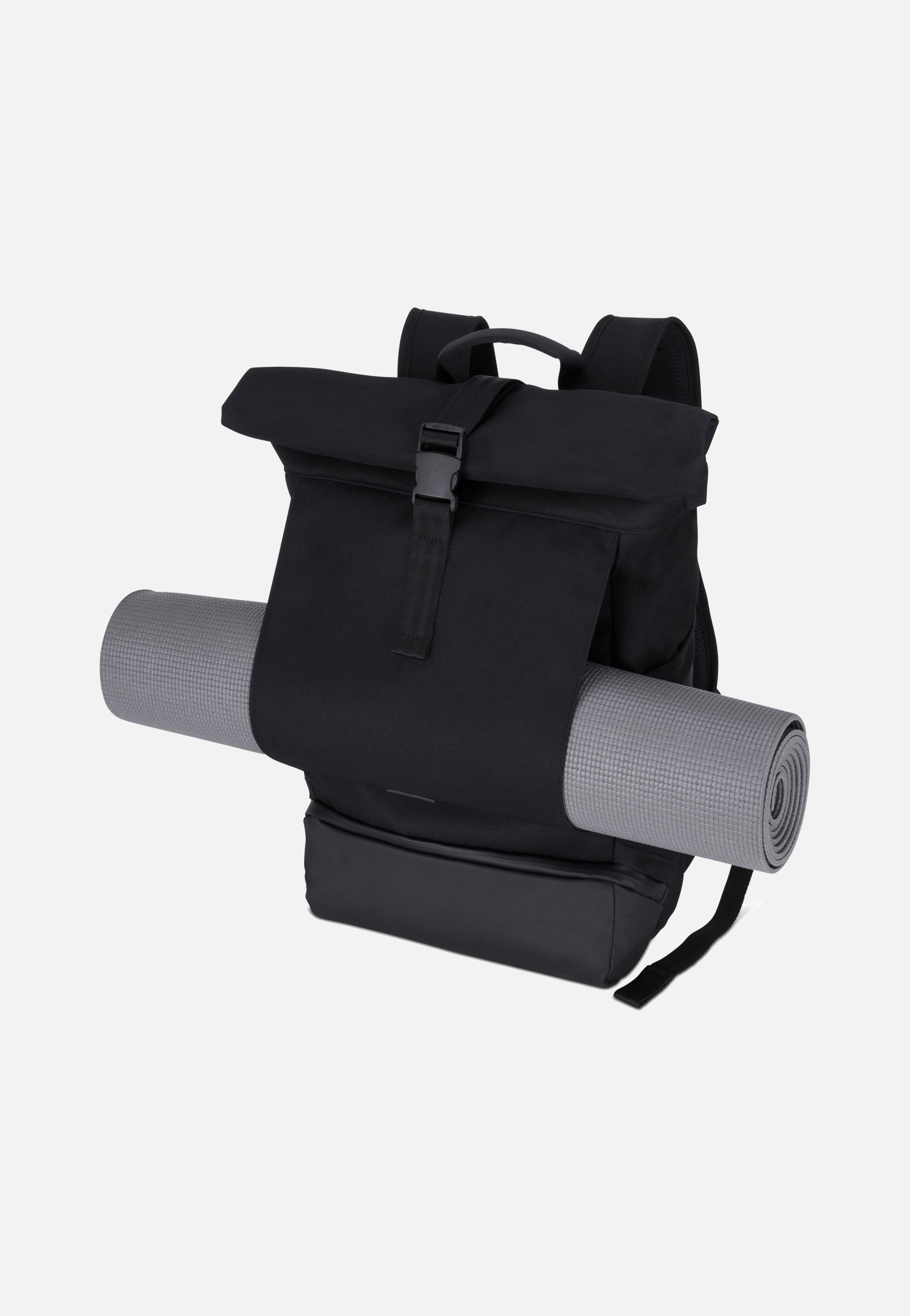 Johnny Urban - Allen Large Schwarz - Rolltop Backpack | Neutral-Image