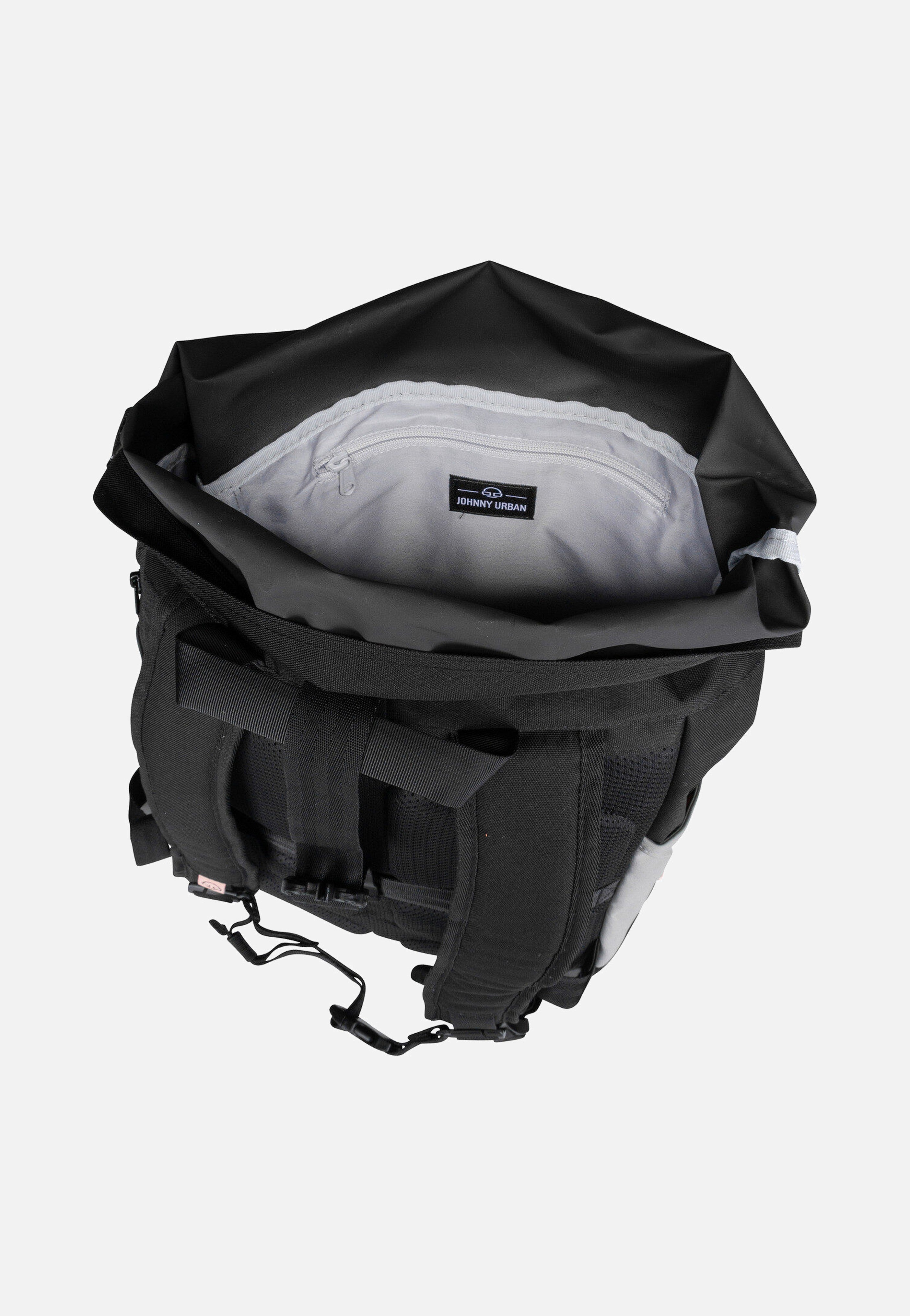Johnny Urban - Allen Large Schwarz-Rosa - Rolltop Backpack | Neutral-Image