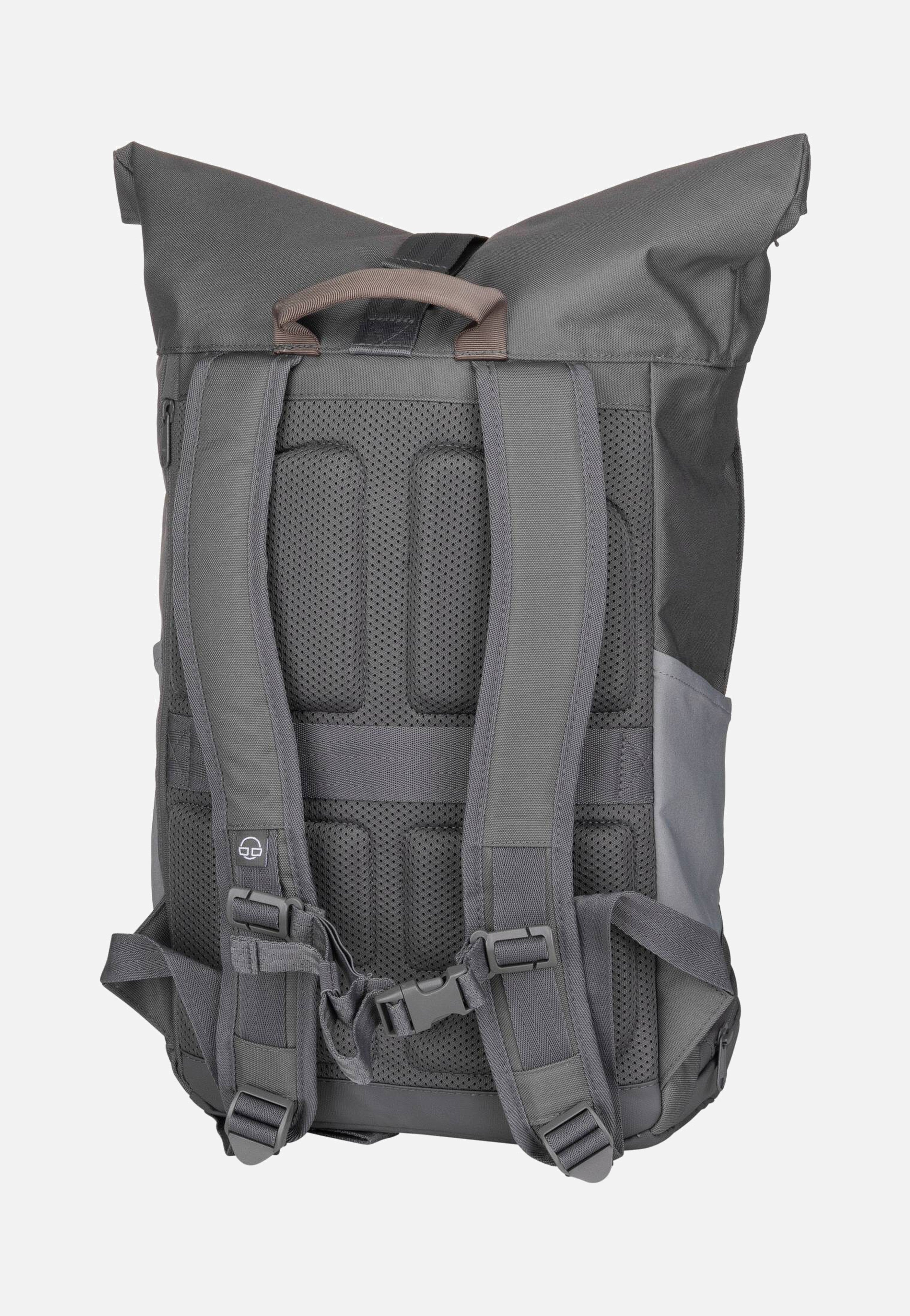 Johnny Urban Allen Medium Dunkelgrau Rolltop Backpack