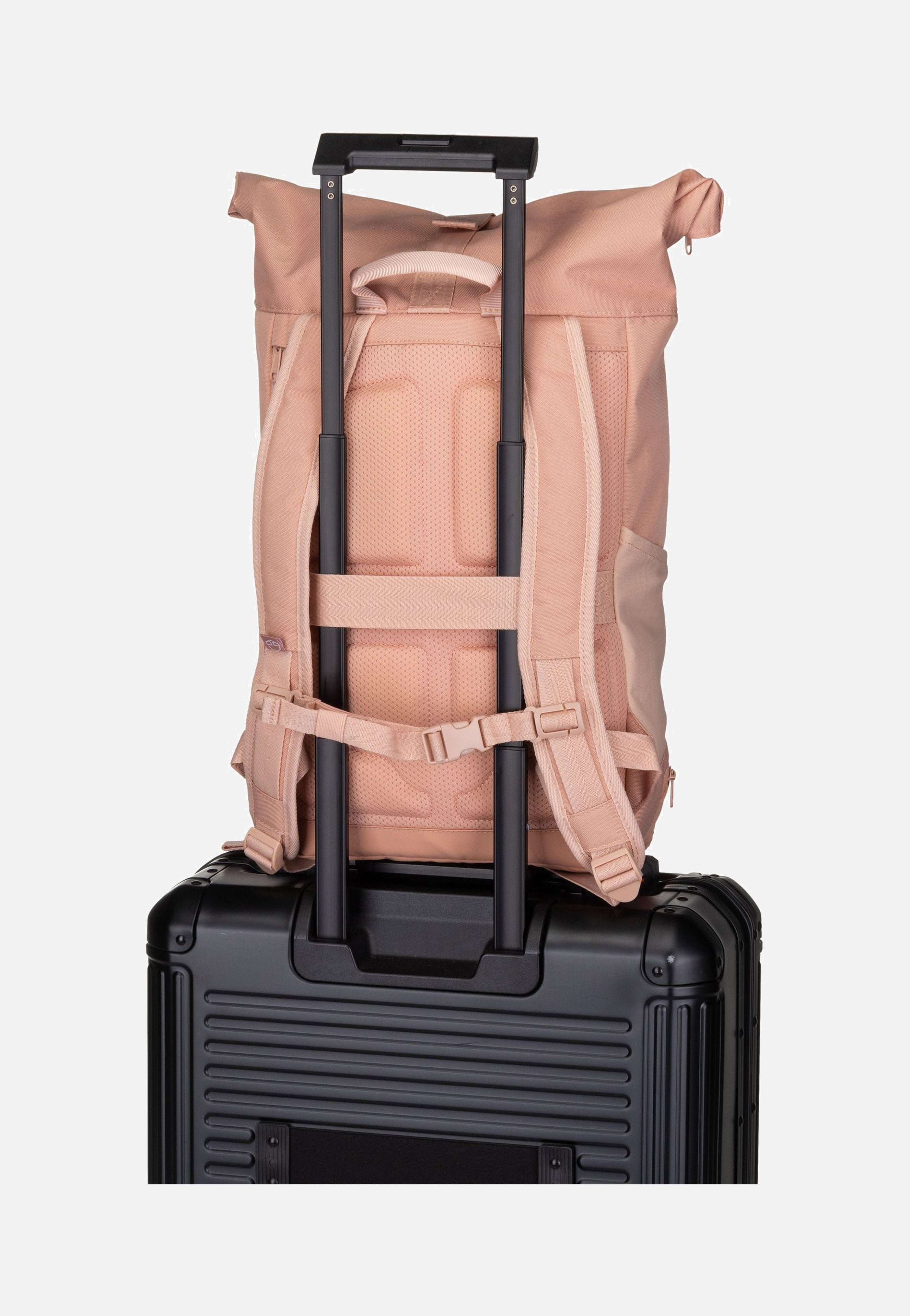 Johnny Urban Allen Medium Rosa Rolltop Backpack