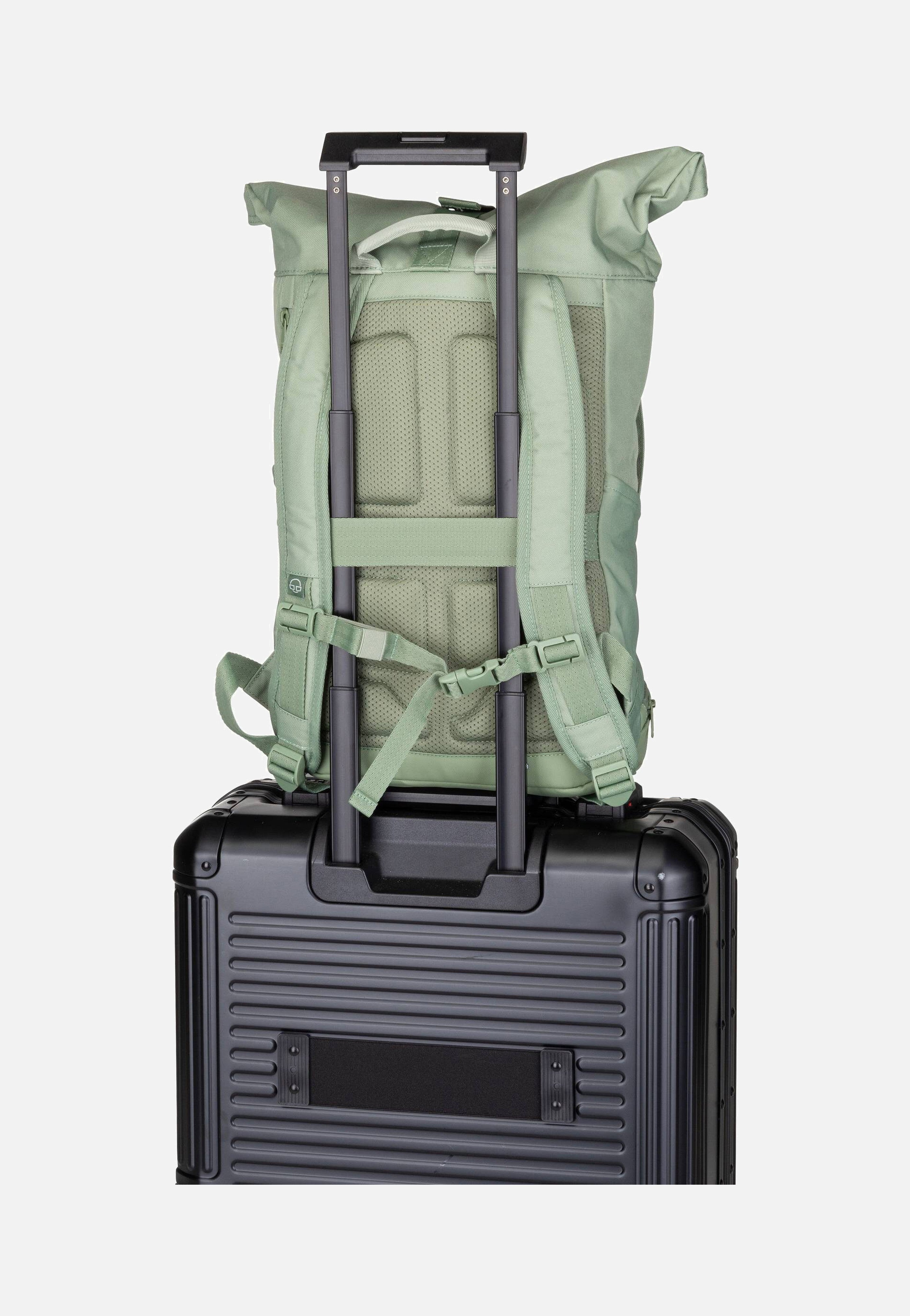 Johnny Urban Allen Medium Salbeigrün Rolltop Backpack