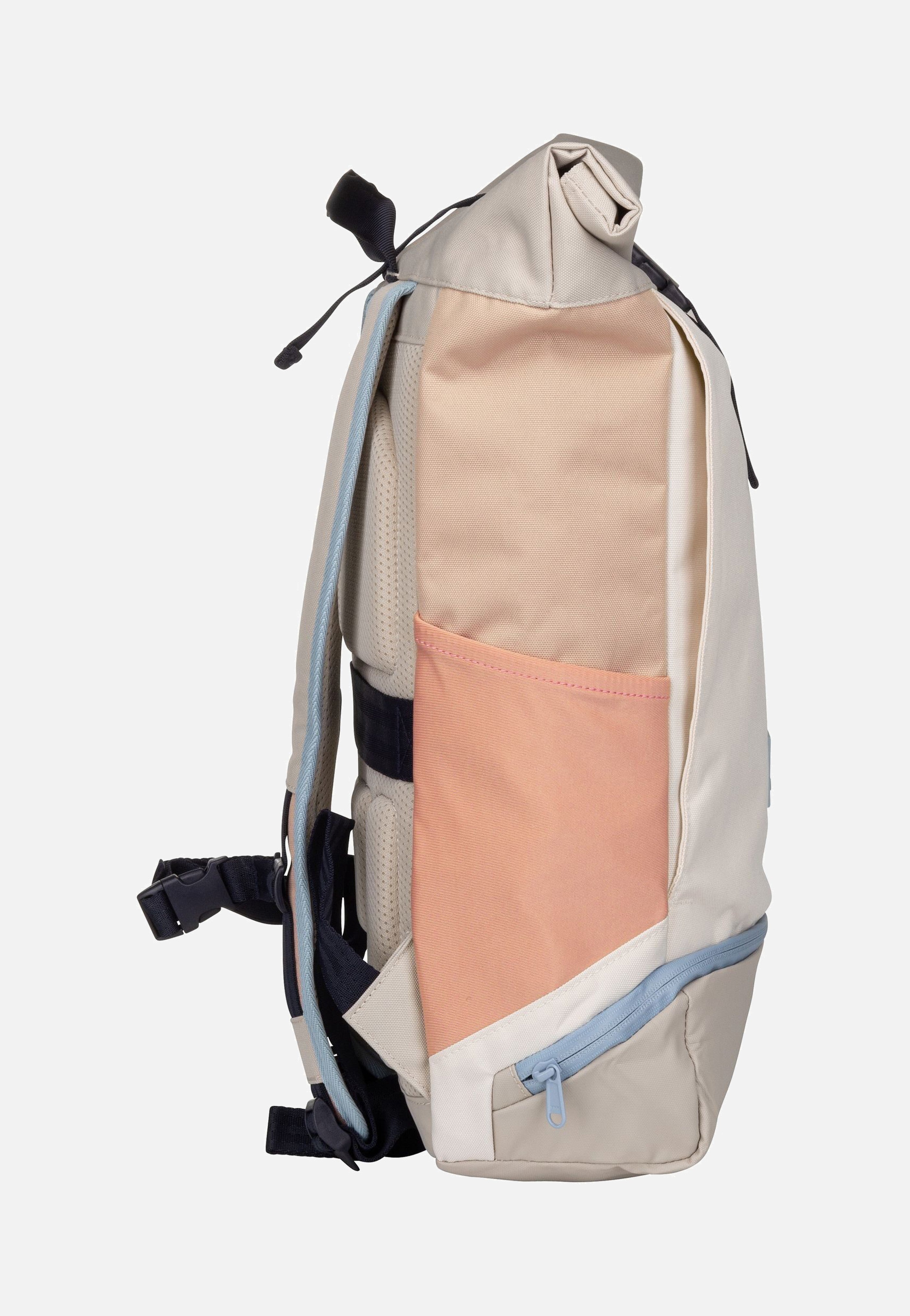 Johnny Urban Allen Medium Sand-Rosa Rolltop Backpack