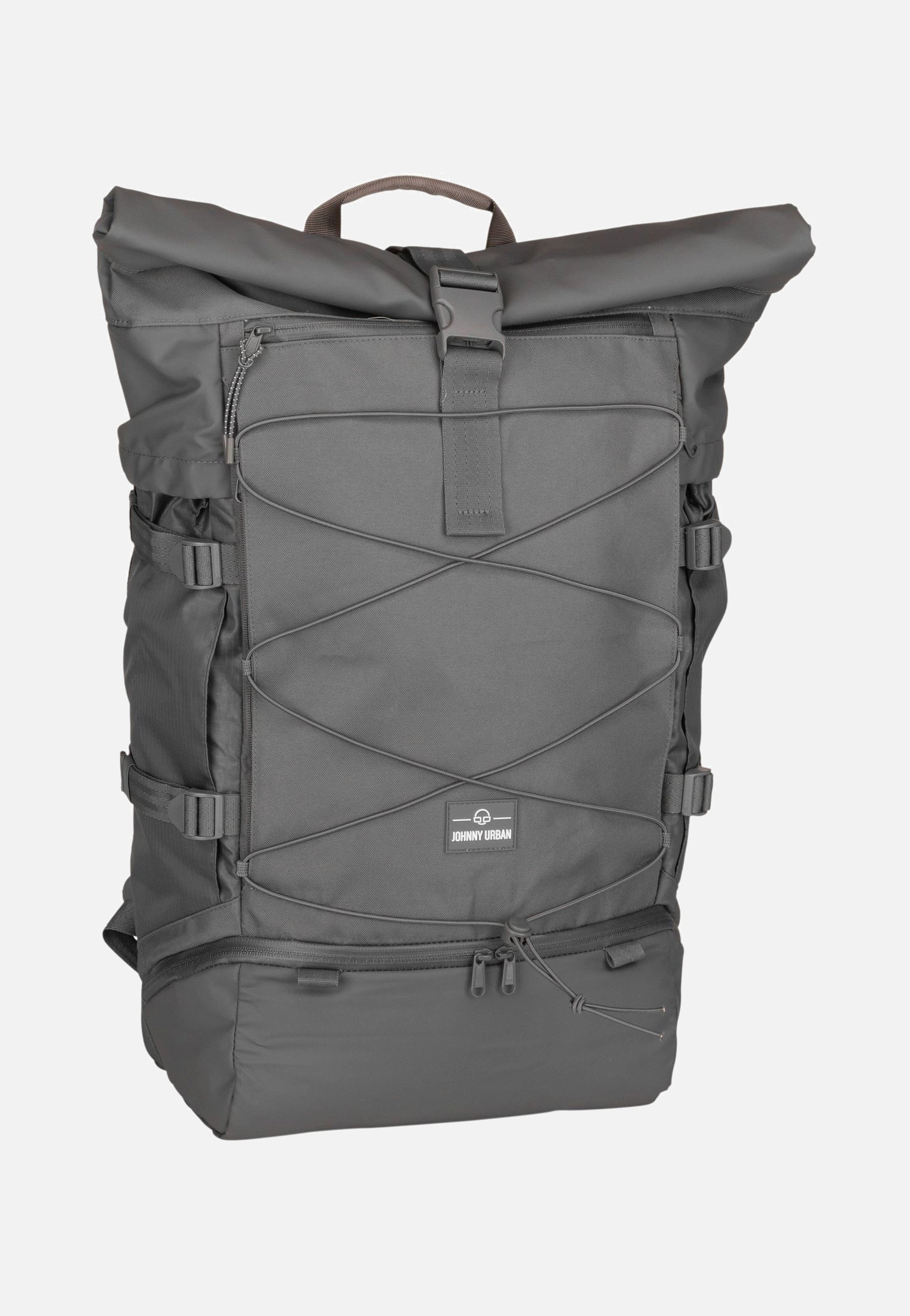 Johnny Urban Allen XL Travel Dunkelgrau Rolltop Backpack