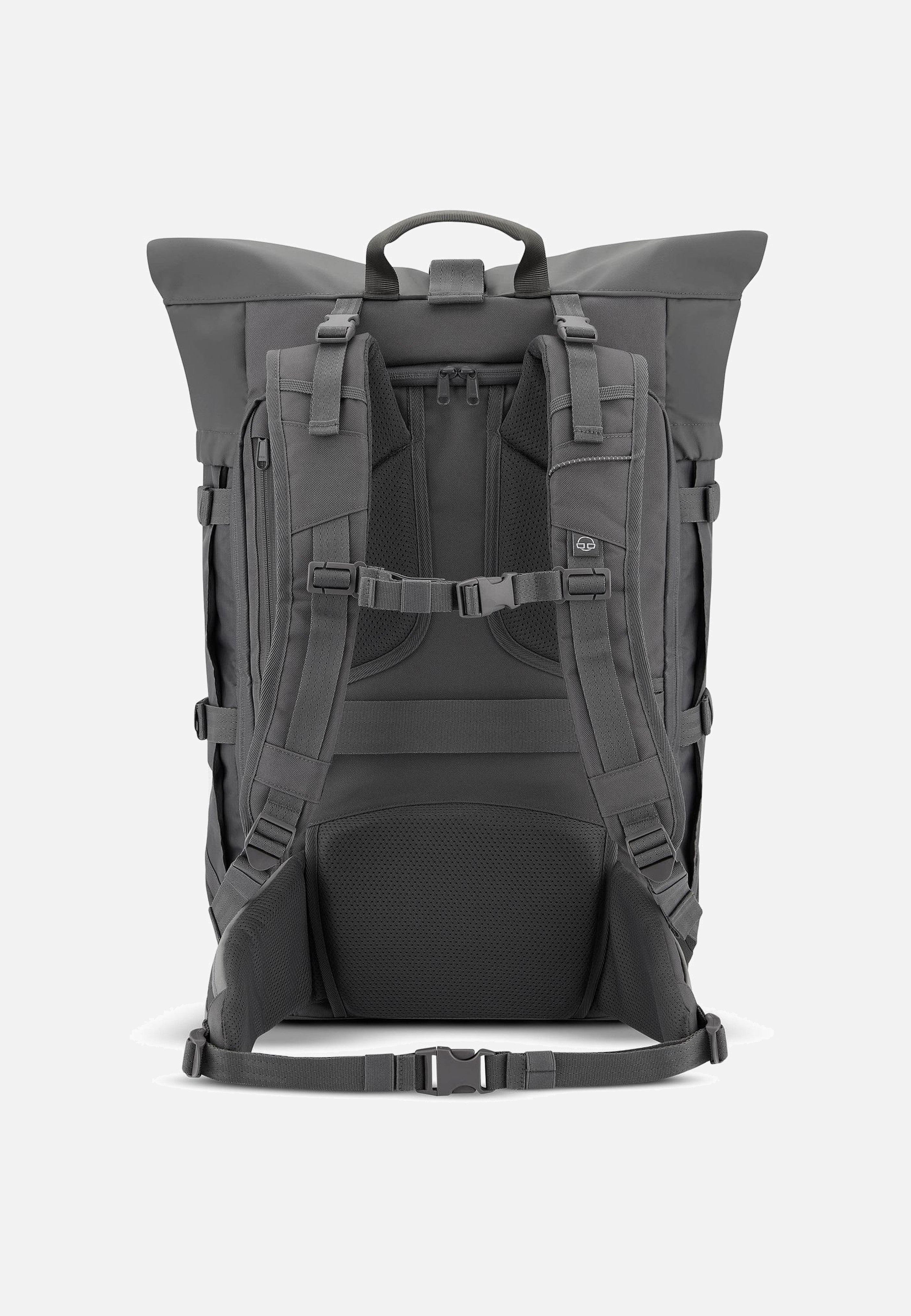 Johnny Urban Allen XL Travel Dunkelgrau Rolltop Backpack