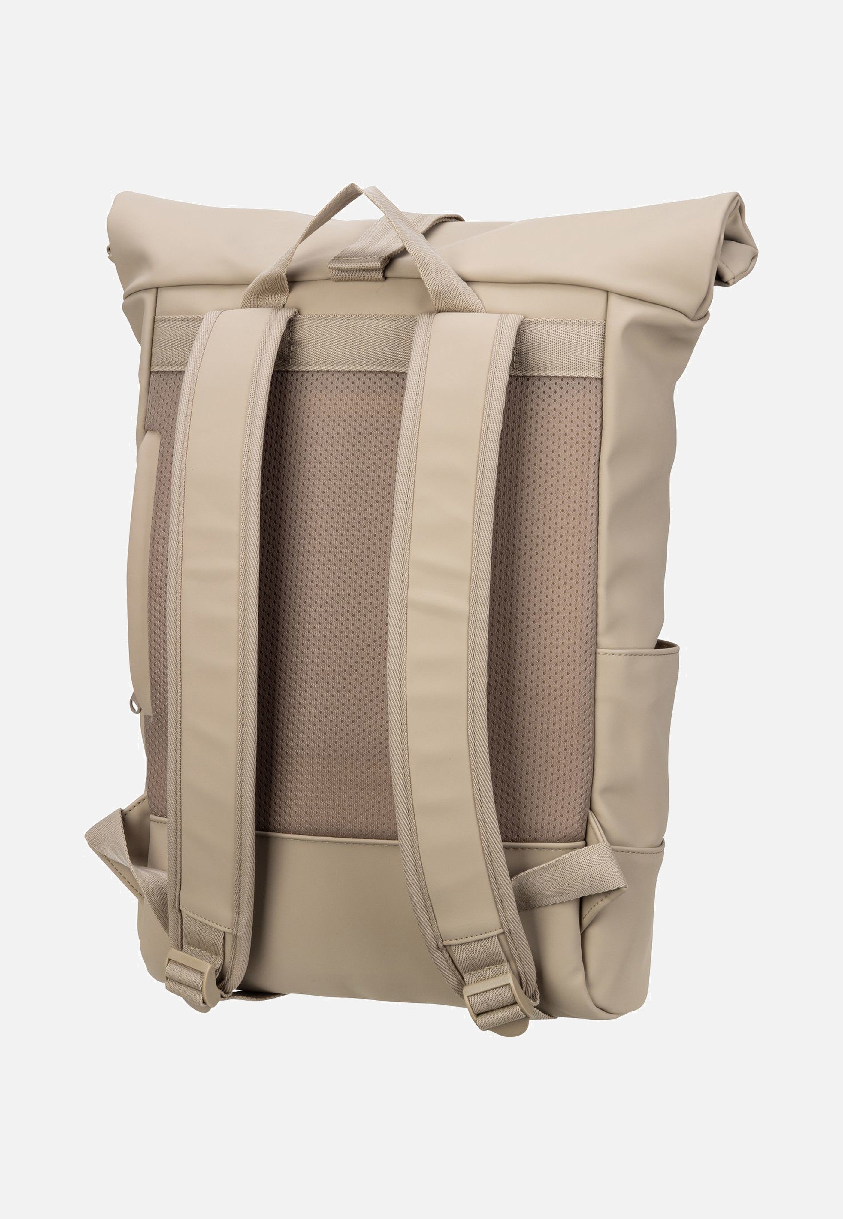 Johnny Urban - Harvey Beige - Rolltop Backpack | Neutral-Image