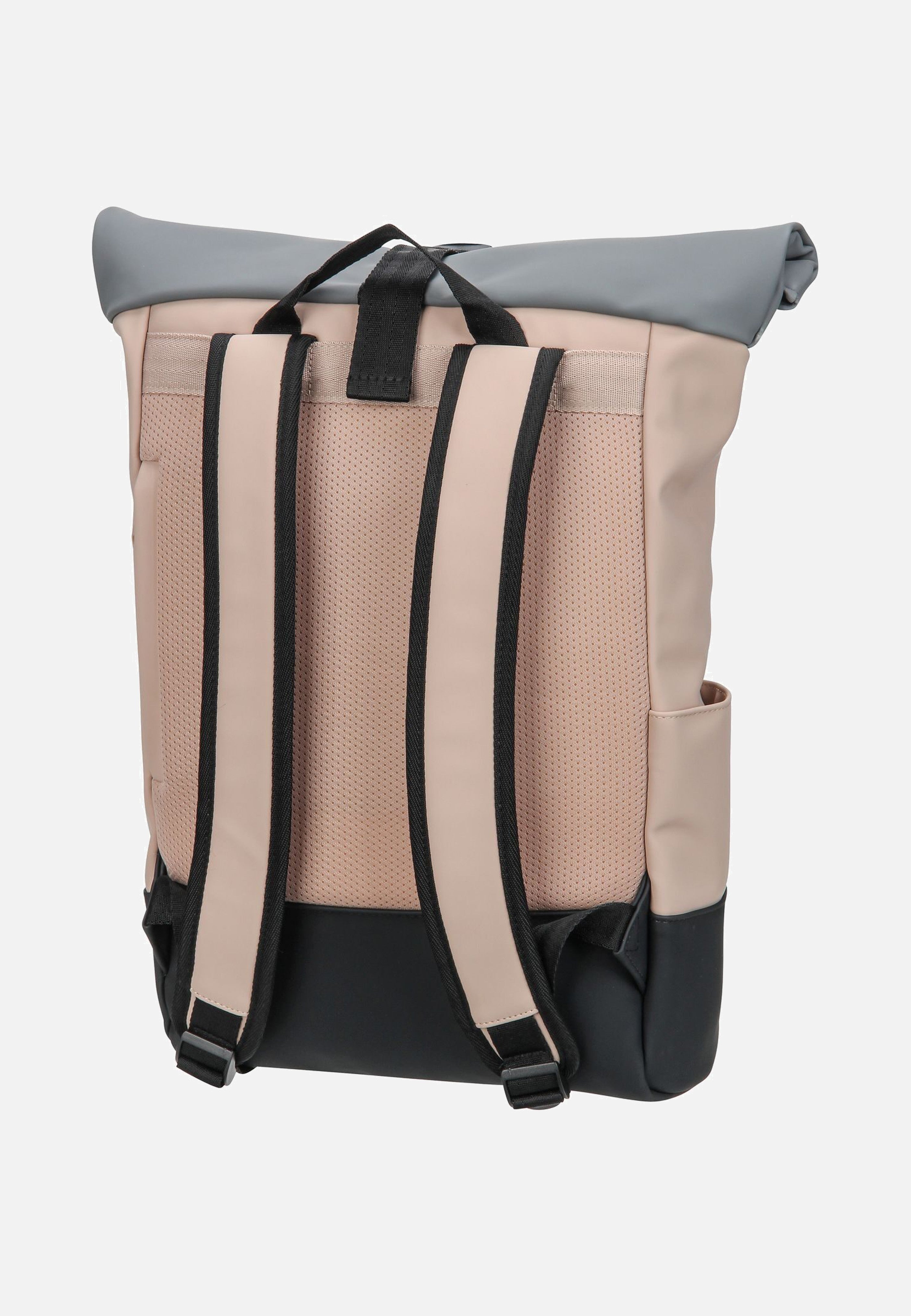 Johnny Urban Harvey Rosa-Grau Rolltop Backpack