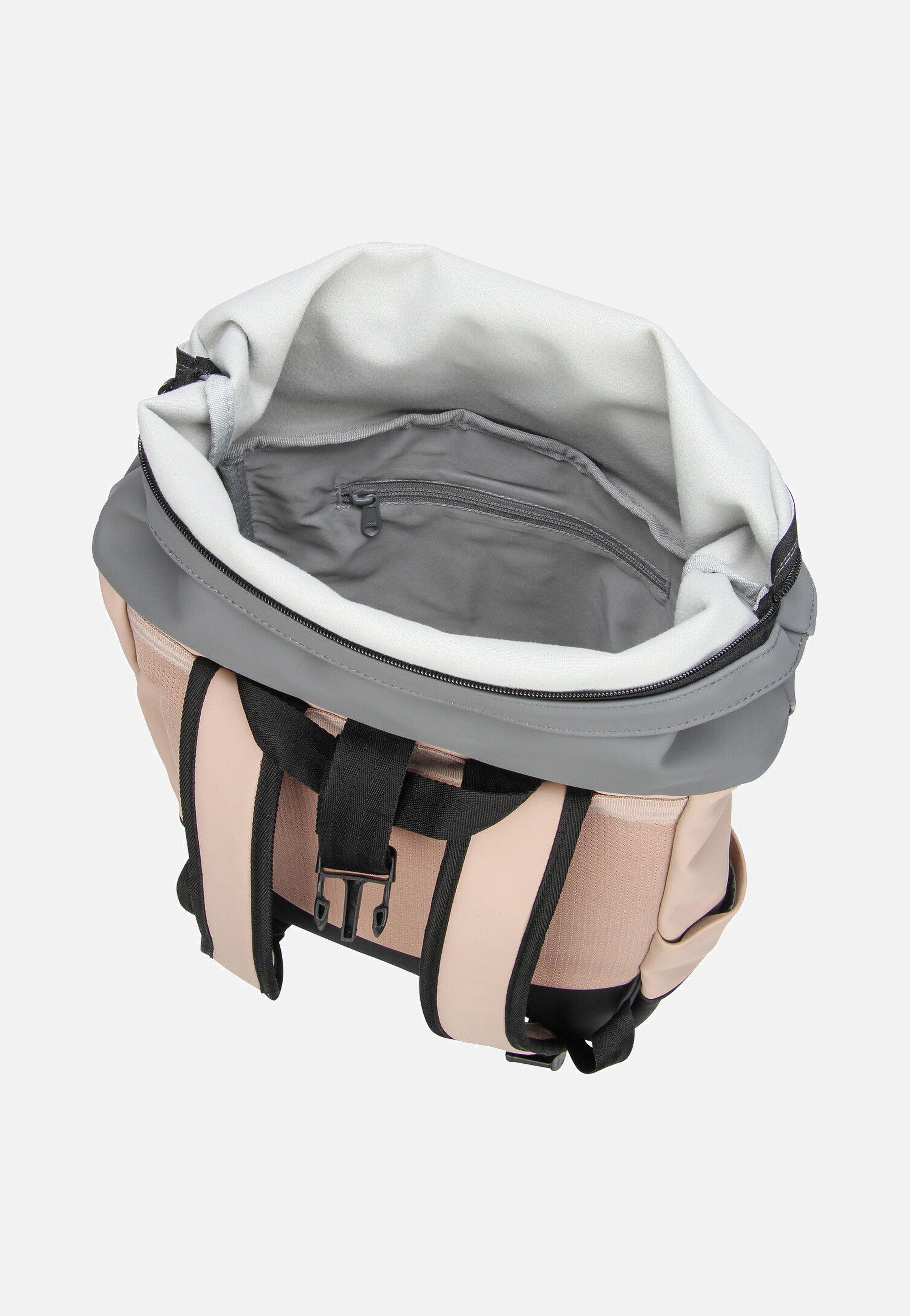 Johnny Urban Harvey Rosa-Grau Rolltop Backpack