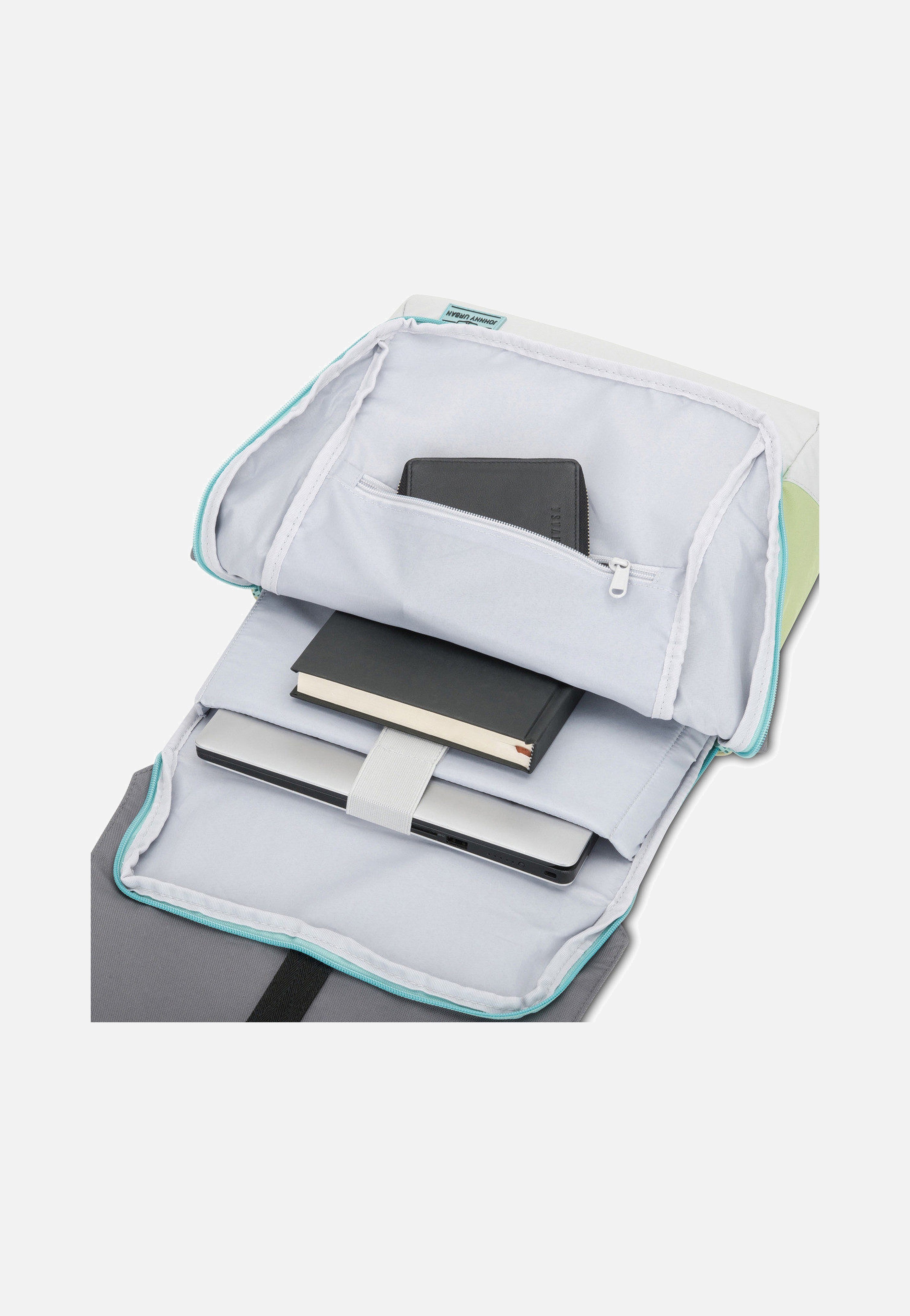 Johnny Urban - Mika Grau-Grün - Backpack | Neutral-Image