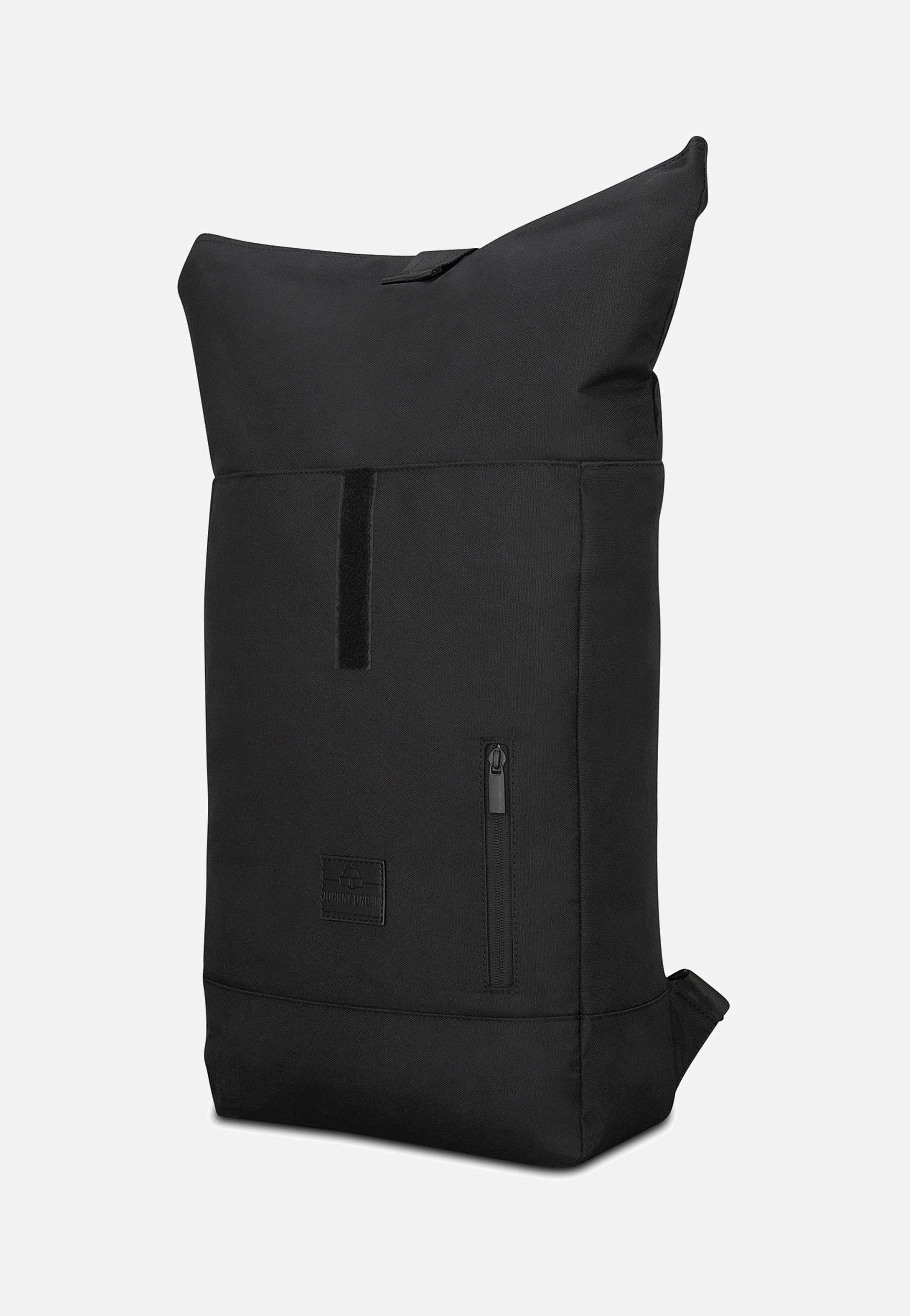 Johnny Urban Robin Medium Schwarz Rolltop Backpack