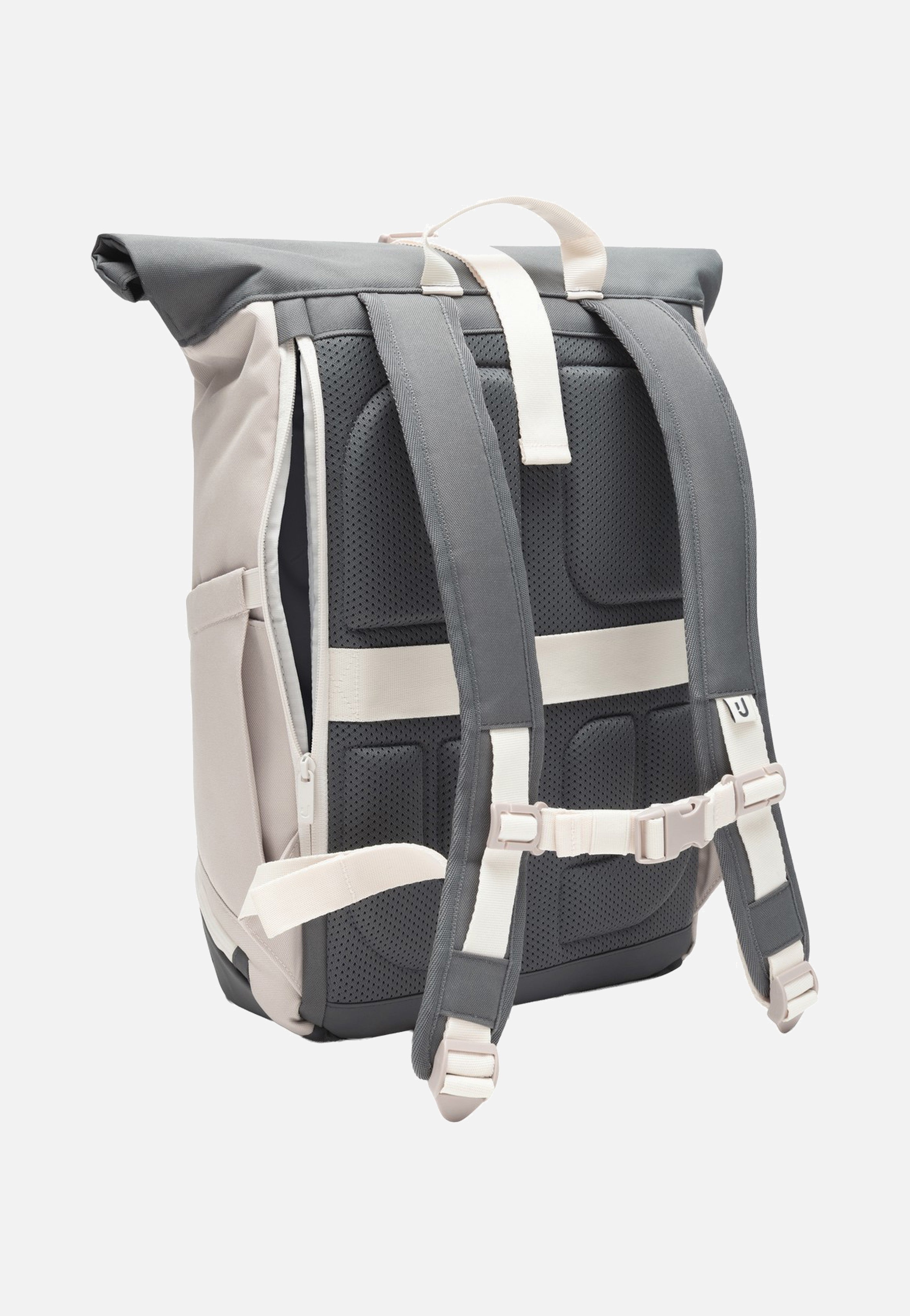 Johnny Urban Allen Large Sand-Grau Rolltop Backpack