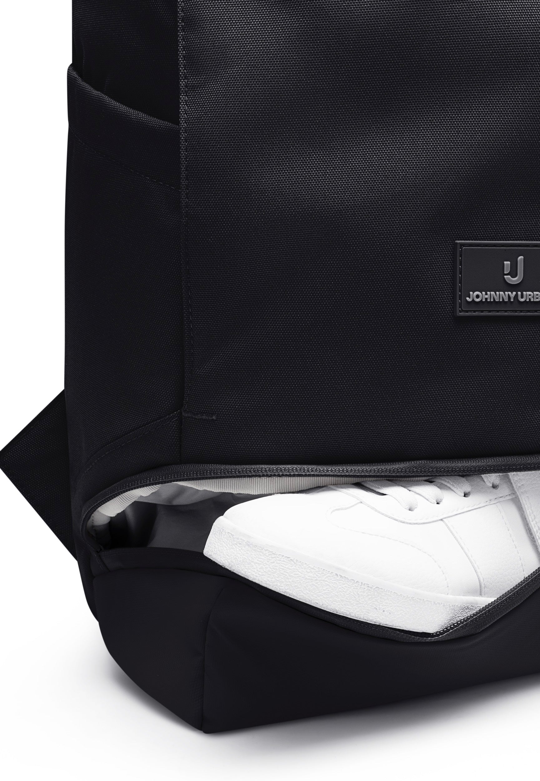 Johnny Urban Allen Large Schwarz Rolltop Backpack