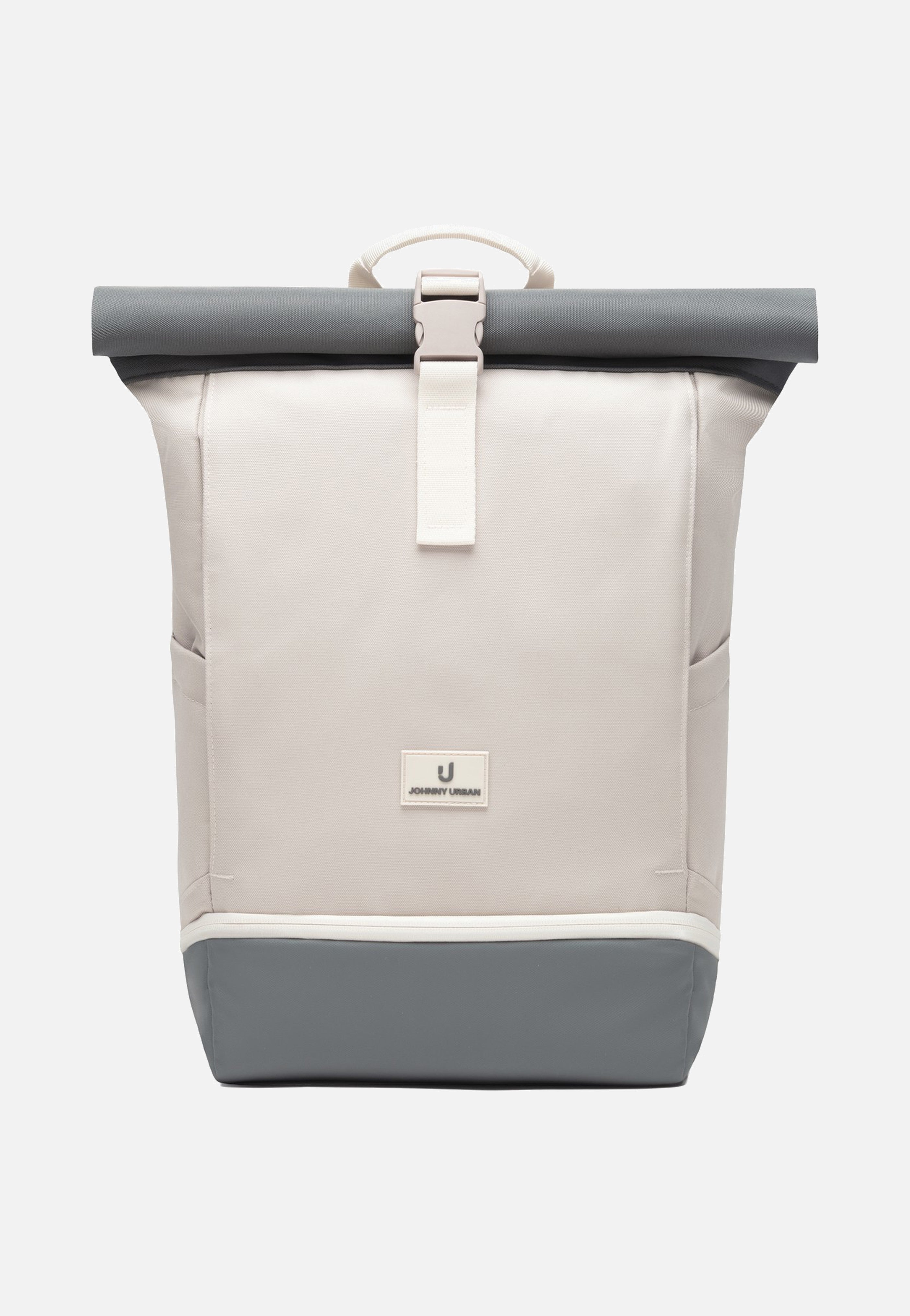 Johnny Urban Allen Medium Sand-Grau Rolltop Backpack