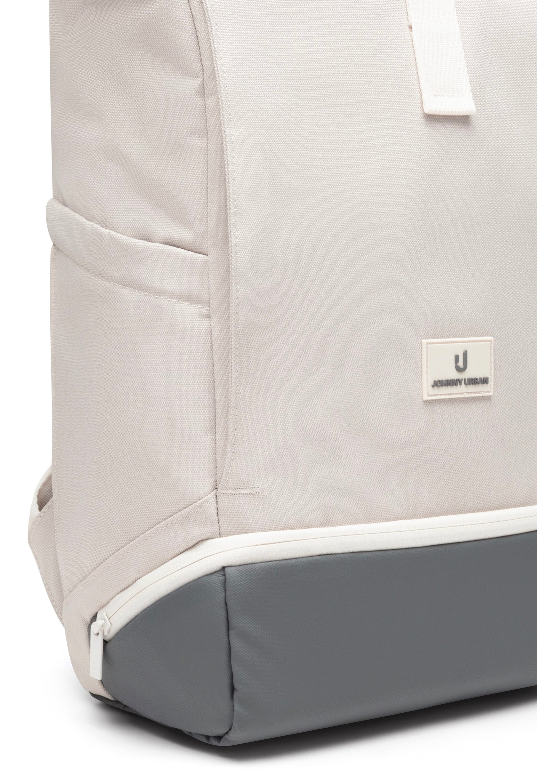 Johnny Urban Allen Medium Sand-Grau Rolltop Backpack