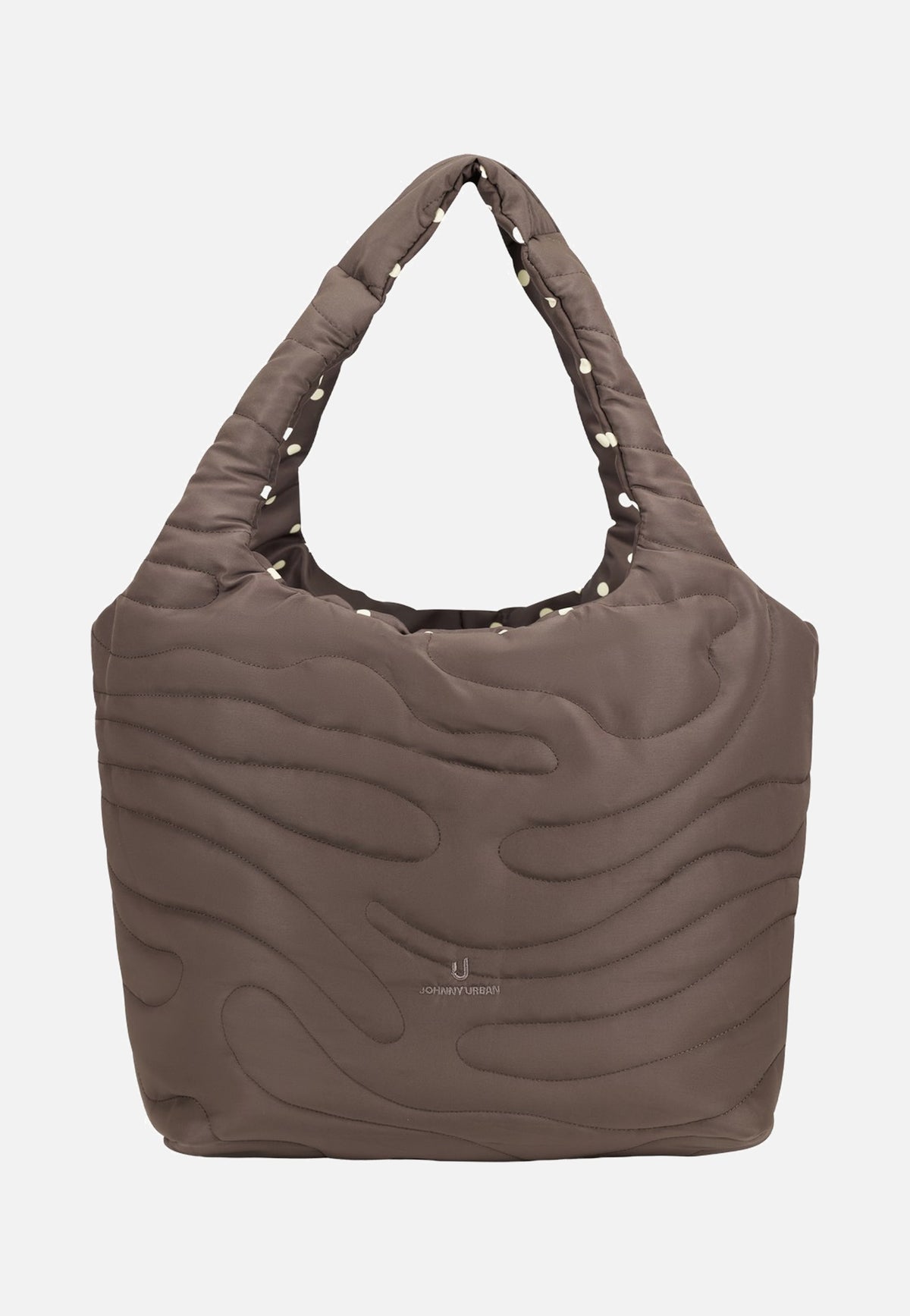 Johnny Urban Cleo Brown Polka Dots Shopper
