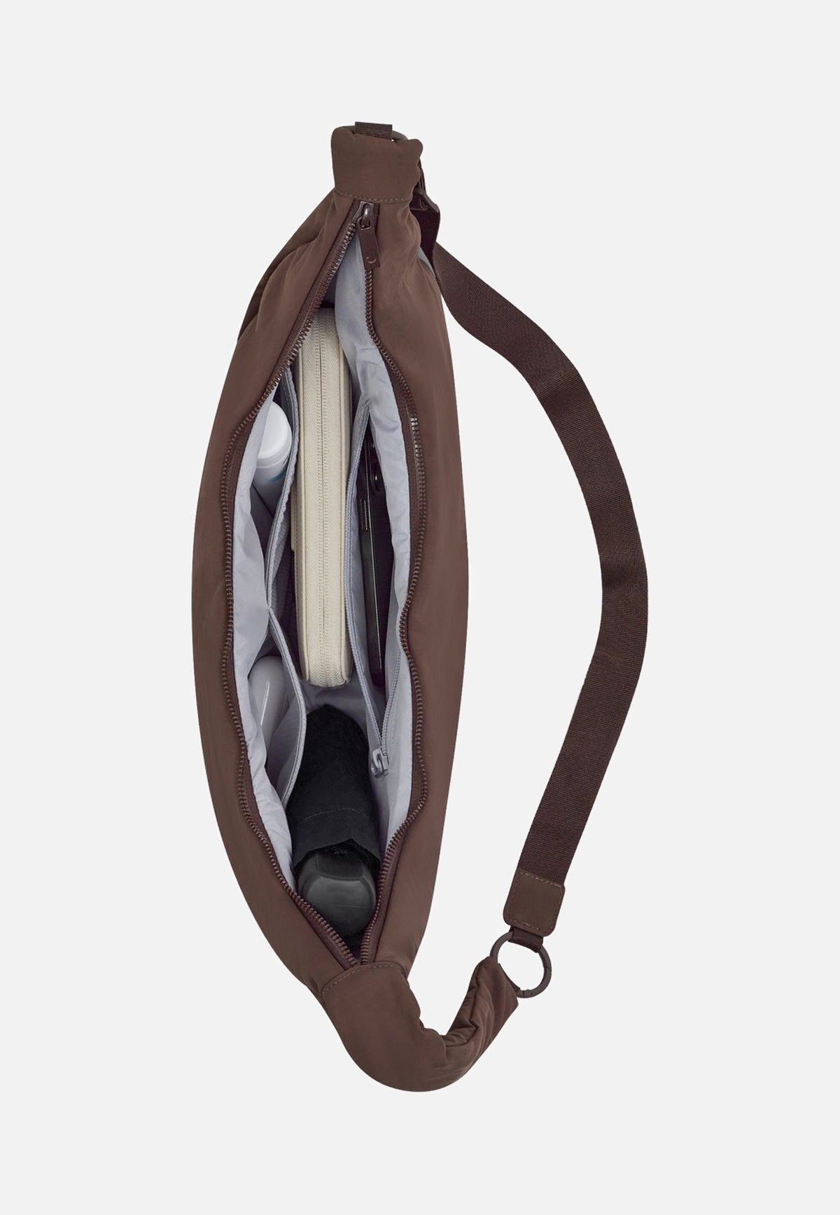 Johnny Urban Lou Large Brown Borsa a tracolla