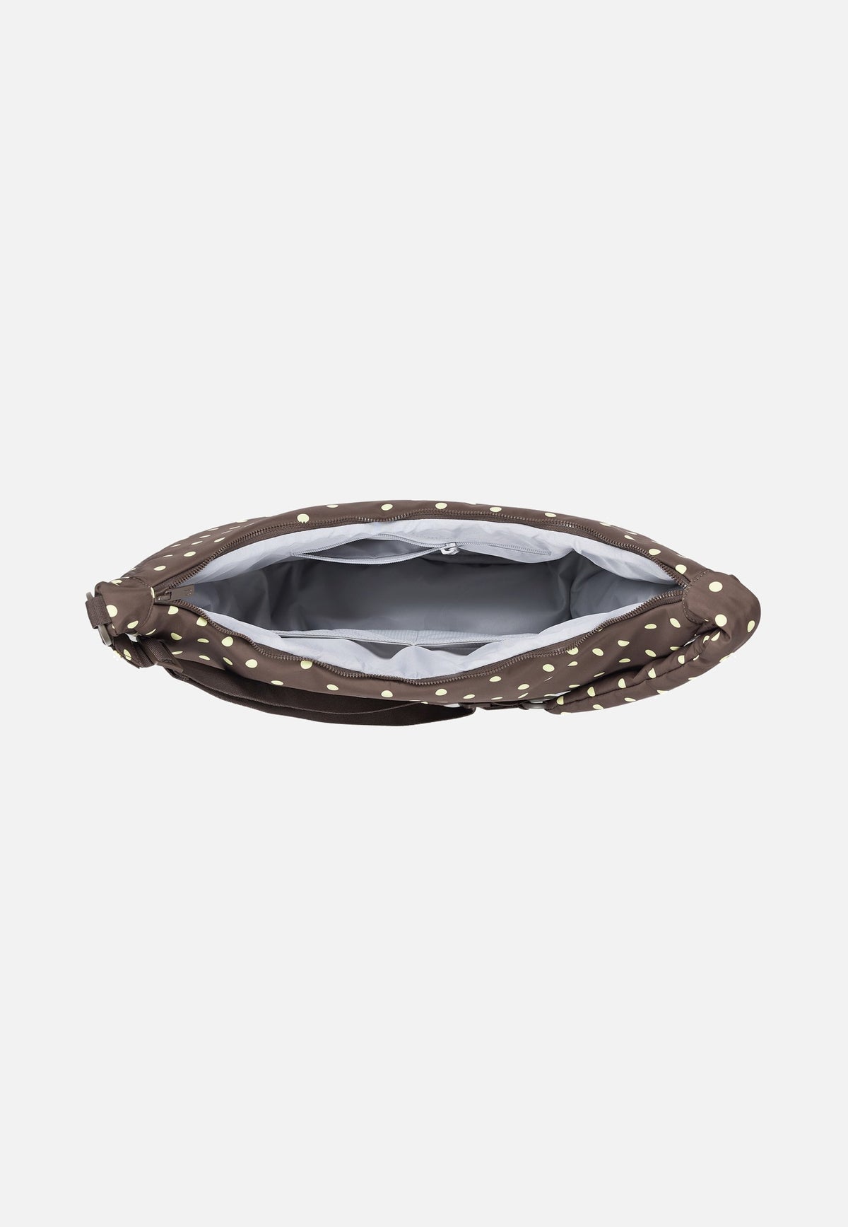 Johnny Urban Lou Large Brown Polka Dots Sac à bandoulière