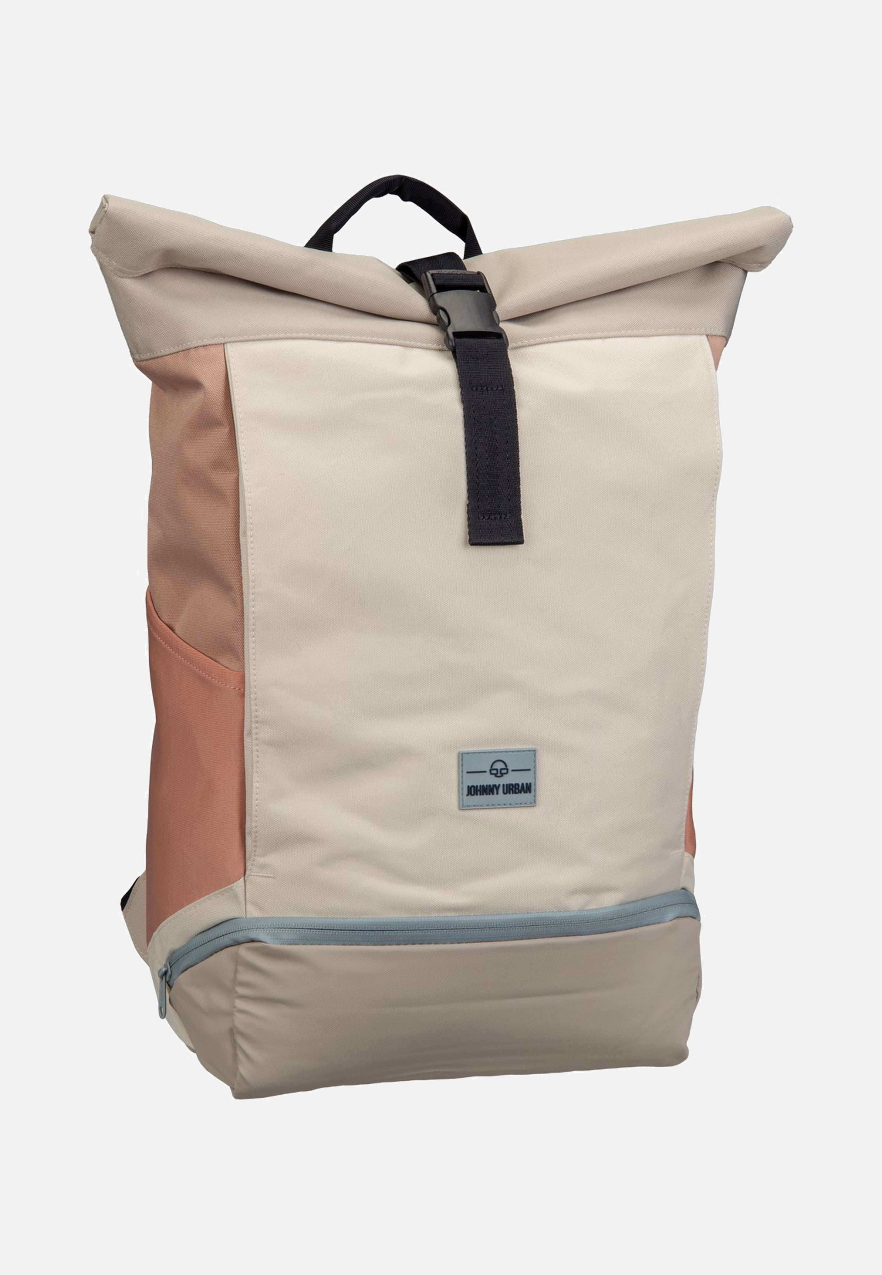 Johnny Urban - Allen Large Sand-Rose - Rolltop Backpack | Neutral-Image