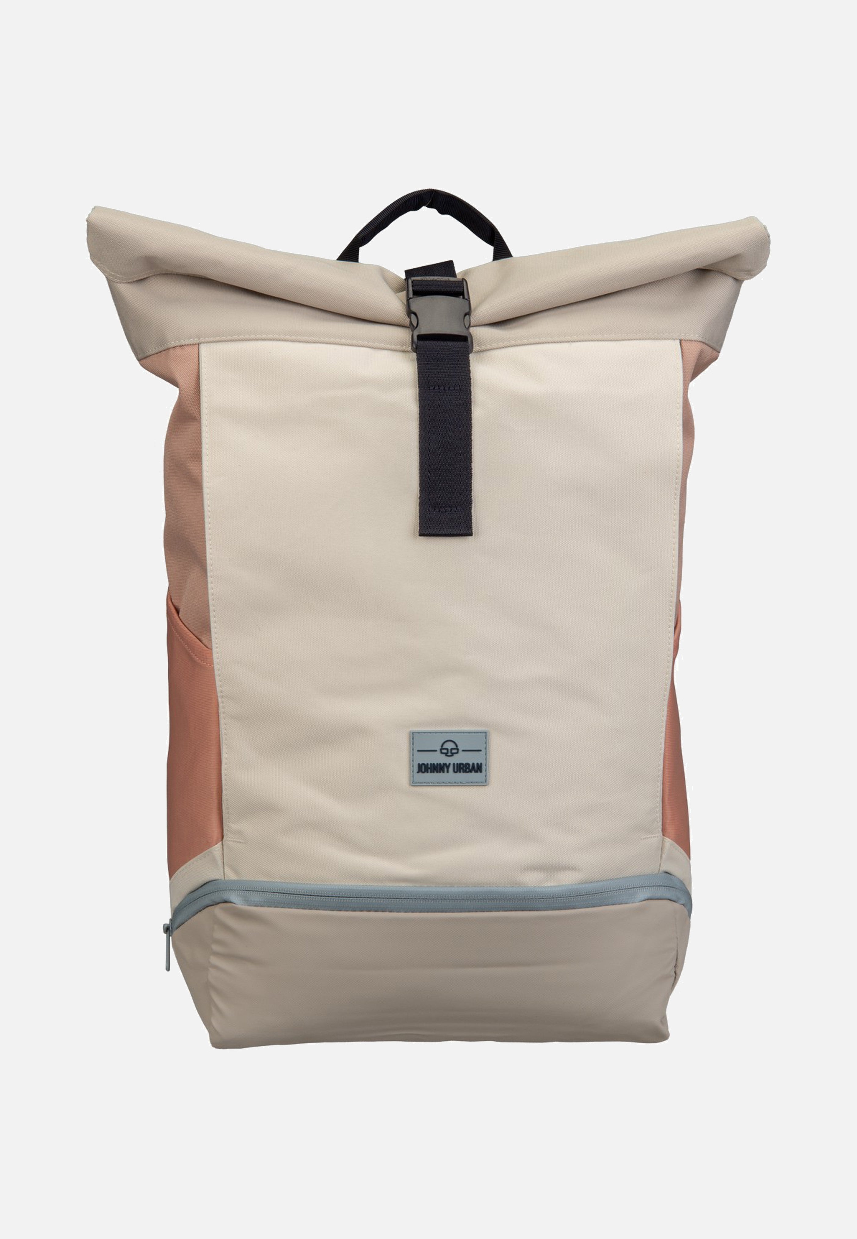 Johnny Urban - Allen Large Sand-Rose - Rolltop Backpack | Neutral-Image
