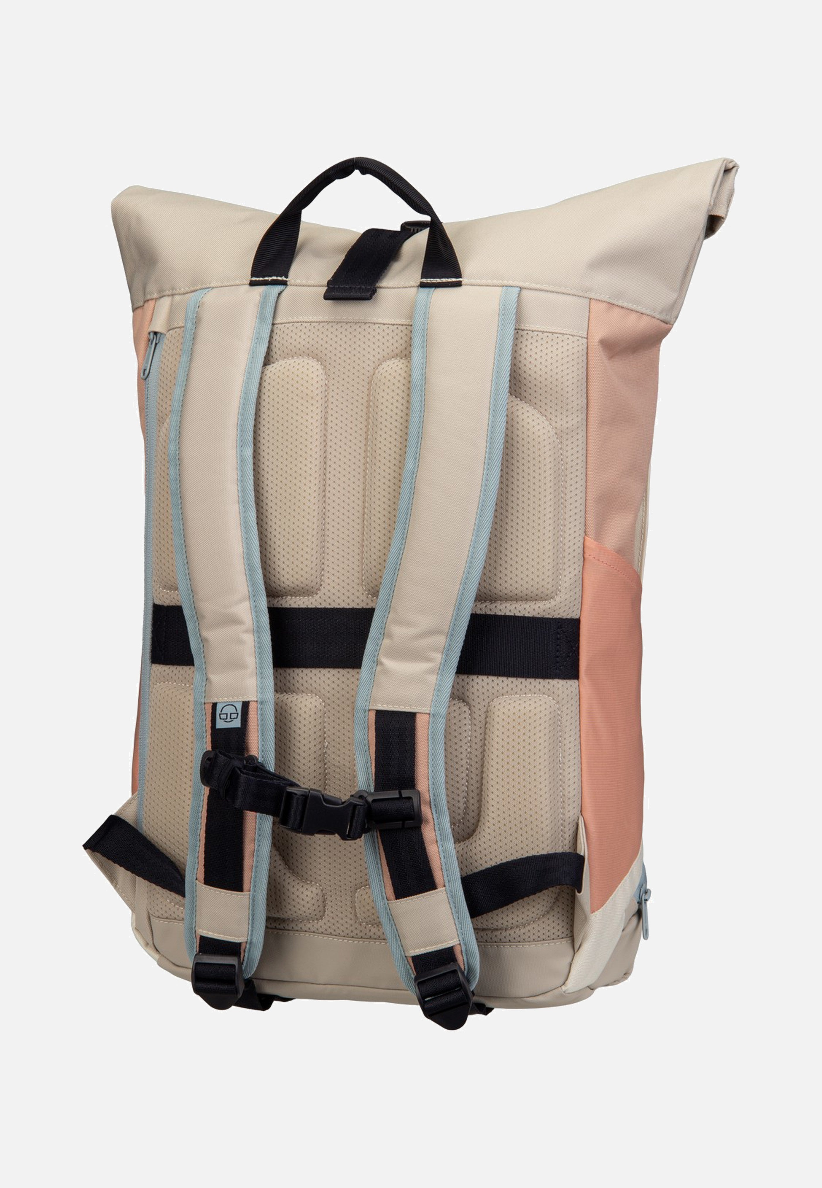 Johnny Urban Allen Large Sand-Rose Rolltop Backpack