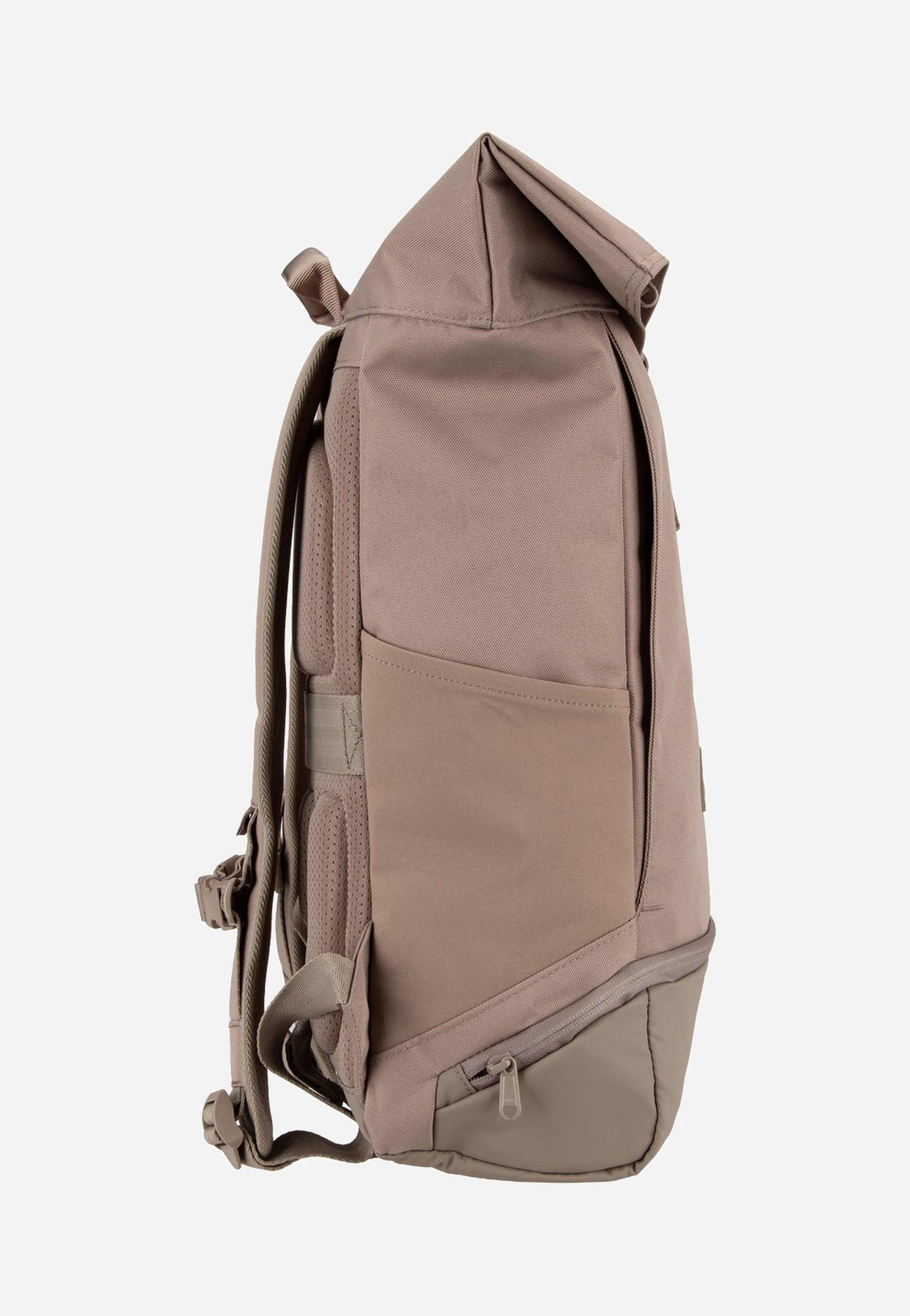 Johnny Urban - Allen Medium Desert Grey - Rolltop Backpack | Neutral-Image