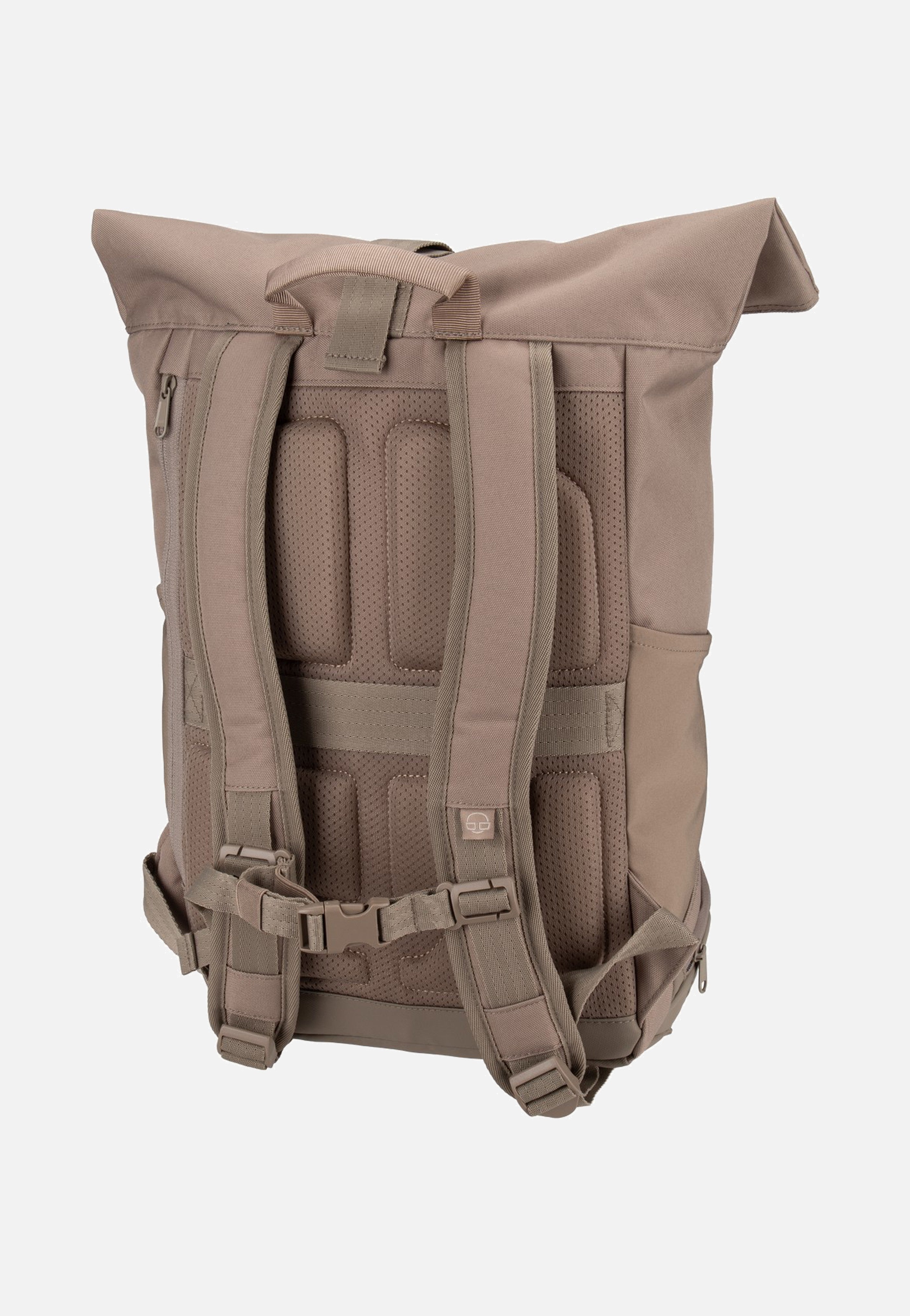 Johnny Urban - Allen Medium Desert Grey - Rolltop Backpack | Neutral-Image
