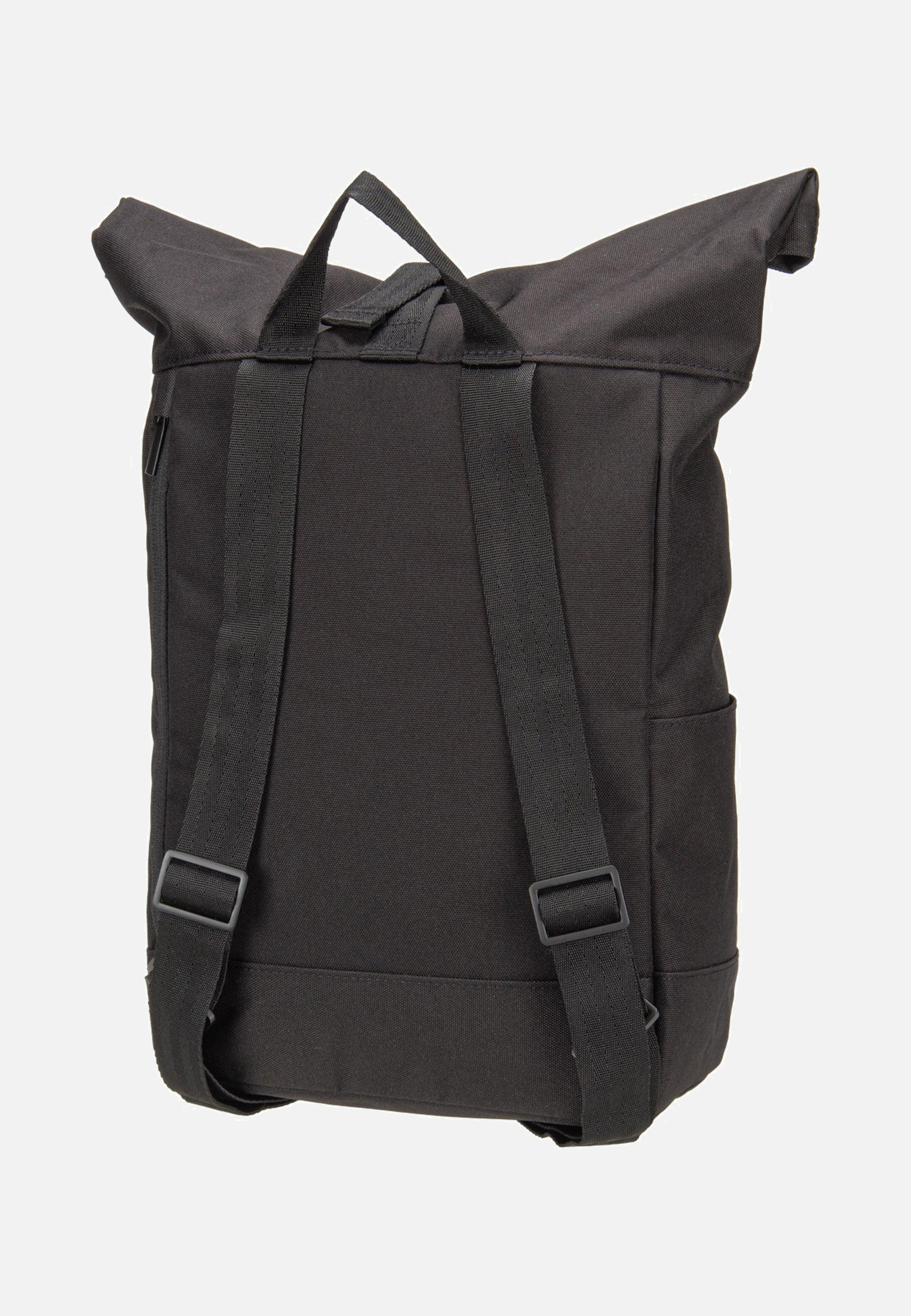 Johnny Urban Robin Small Black Rolltop Backpack