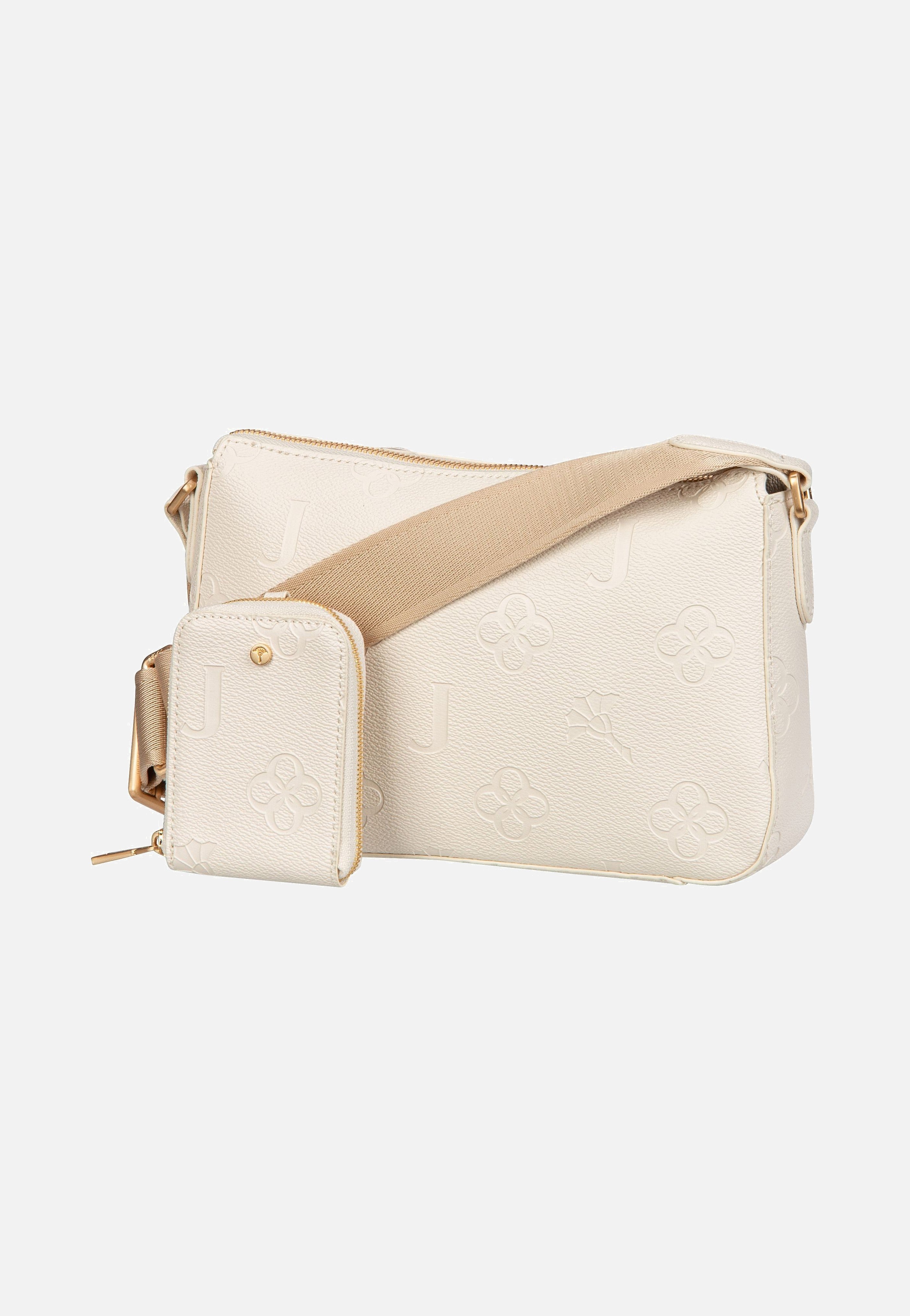 Joop Decoro Edition Jasmina SHZ Pure White Crossbody Bag