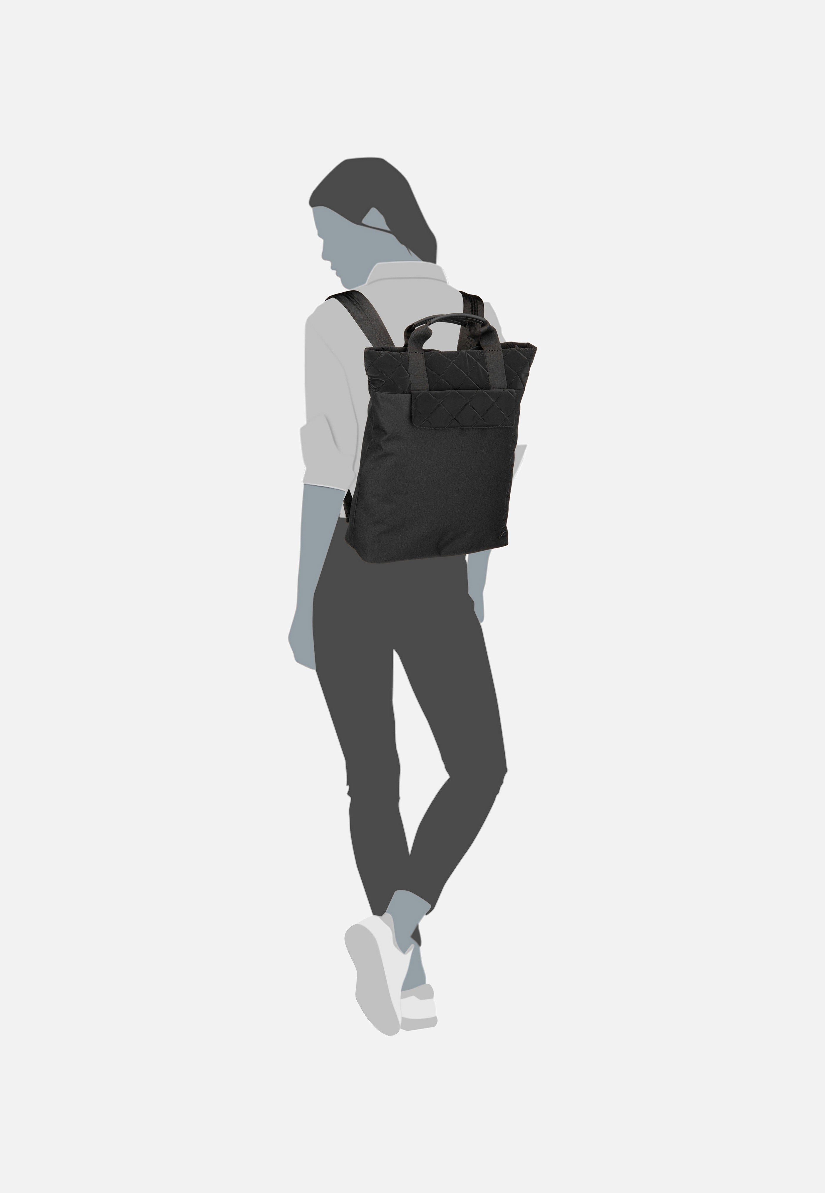 Joop Diamante Norica Falk MVZ Black Backpack