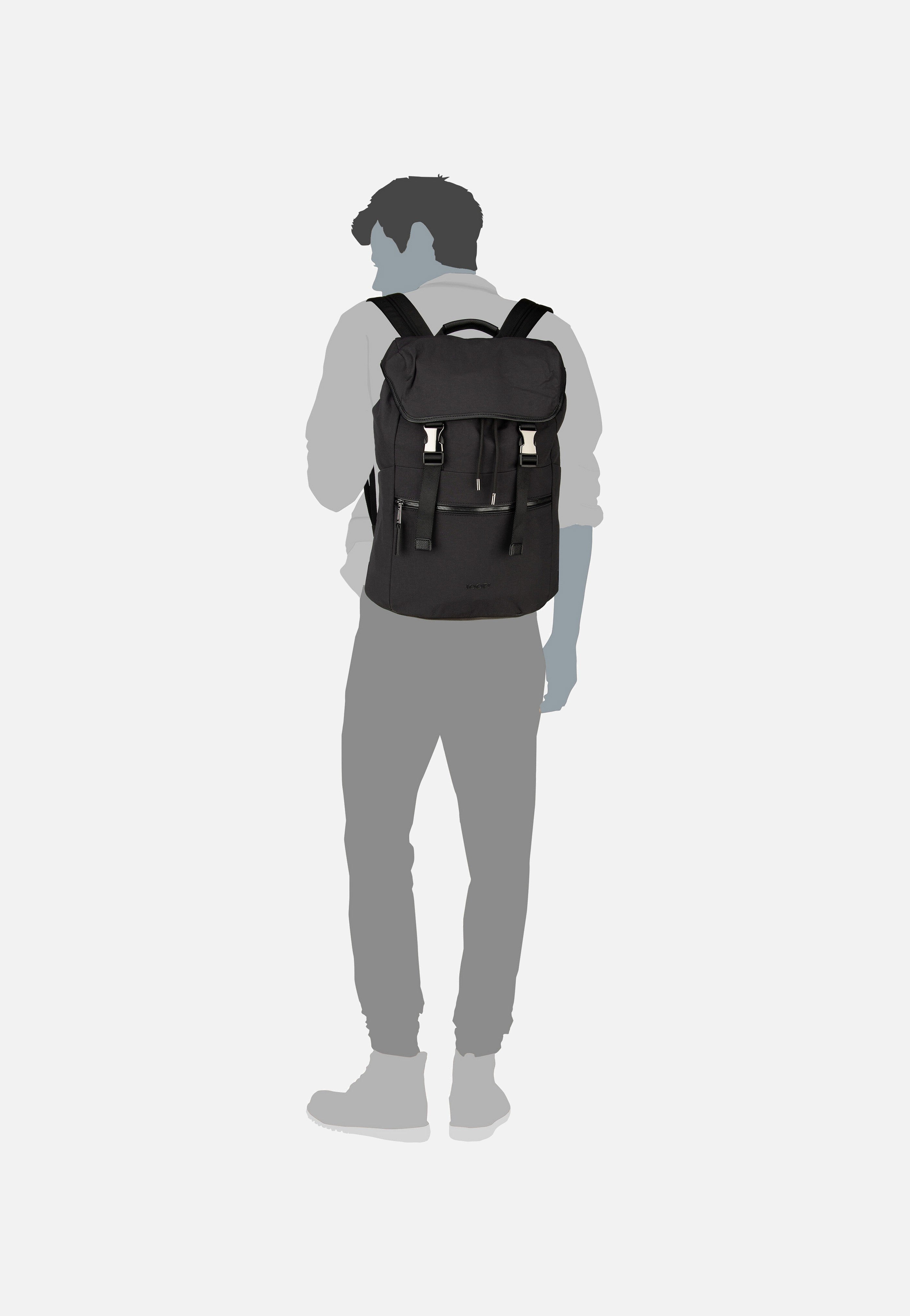 Joop Narni Henning LVF Black Backpack