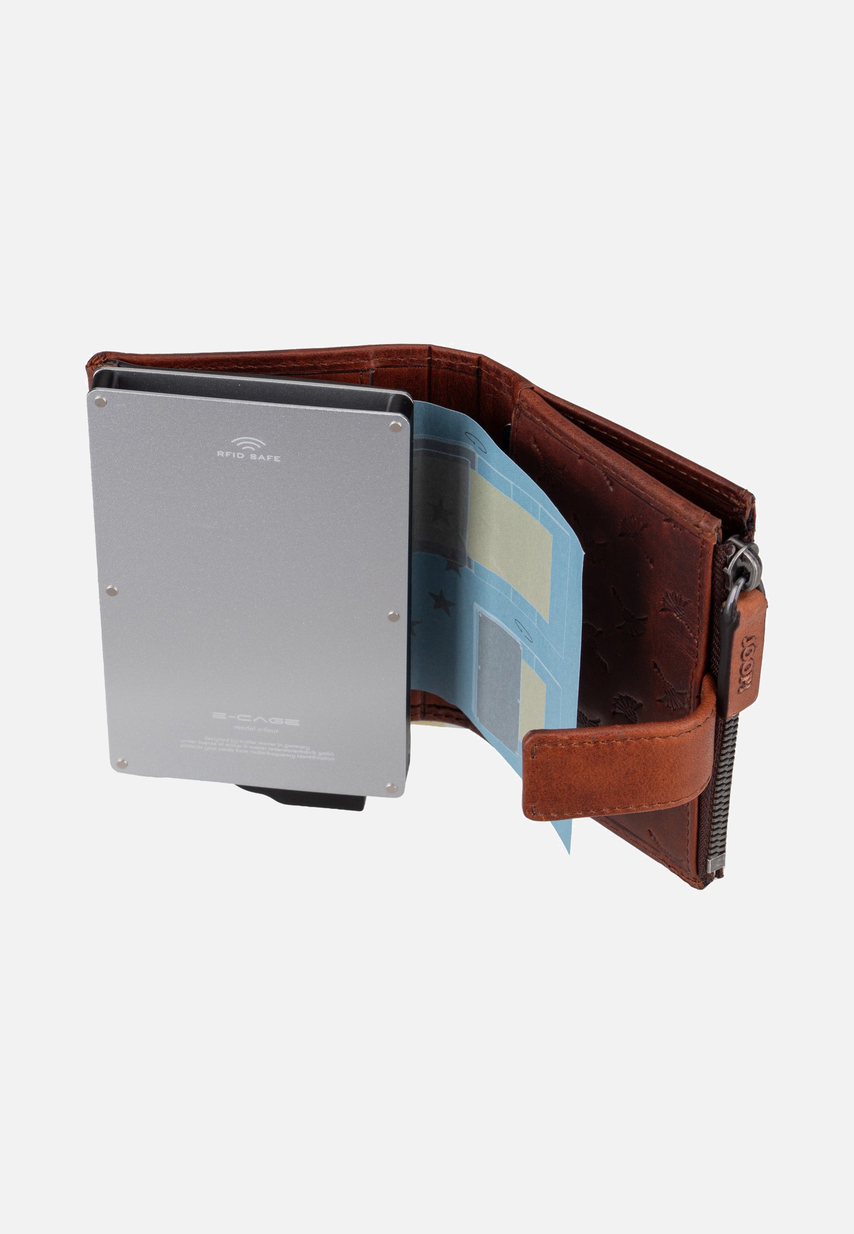 Joop - Cerratano C-Four E-Cage SV8 Cognac - Wallet | Men-Image