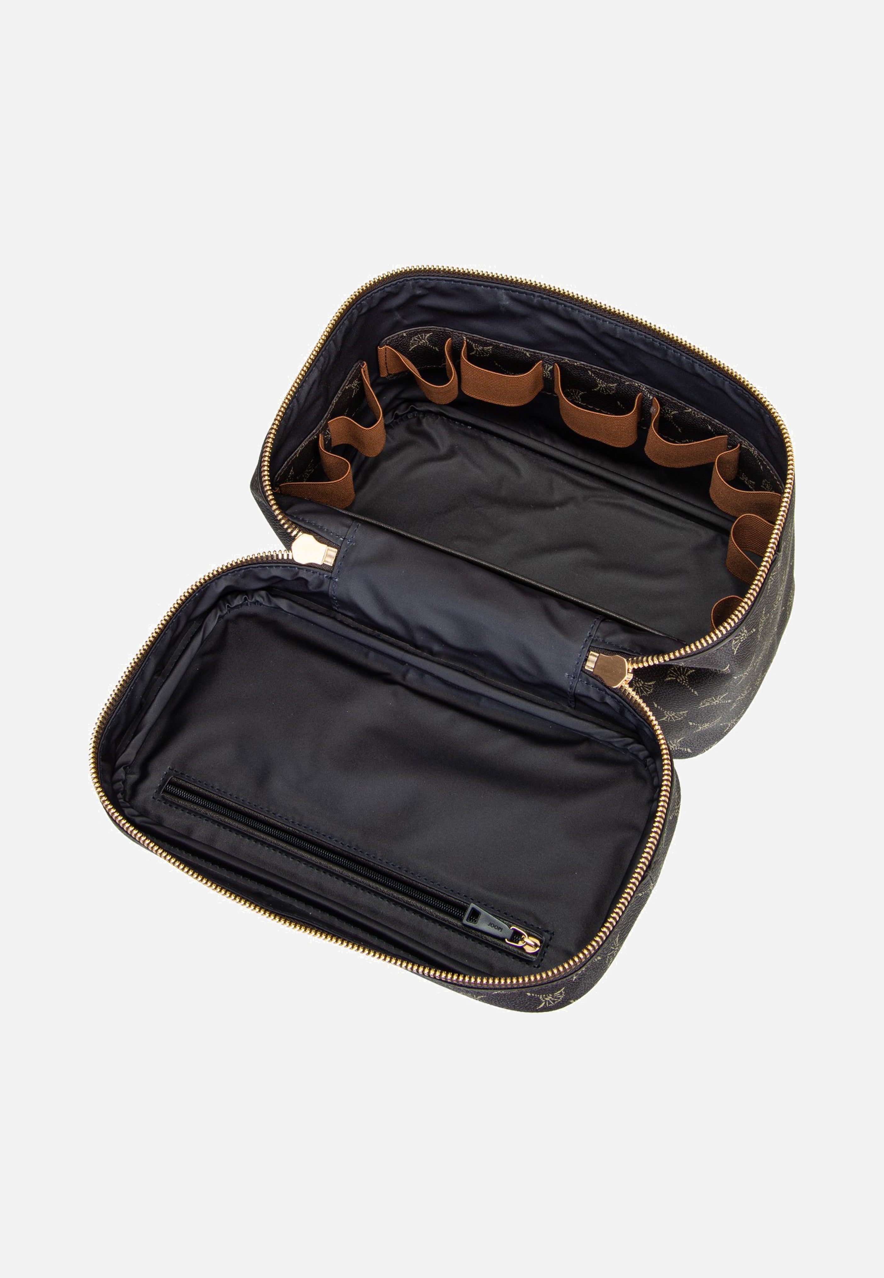 Joop Cortina 1.0 Flora MHZ Seal Brown Toiletry Bag