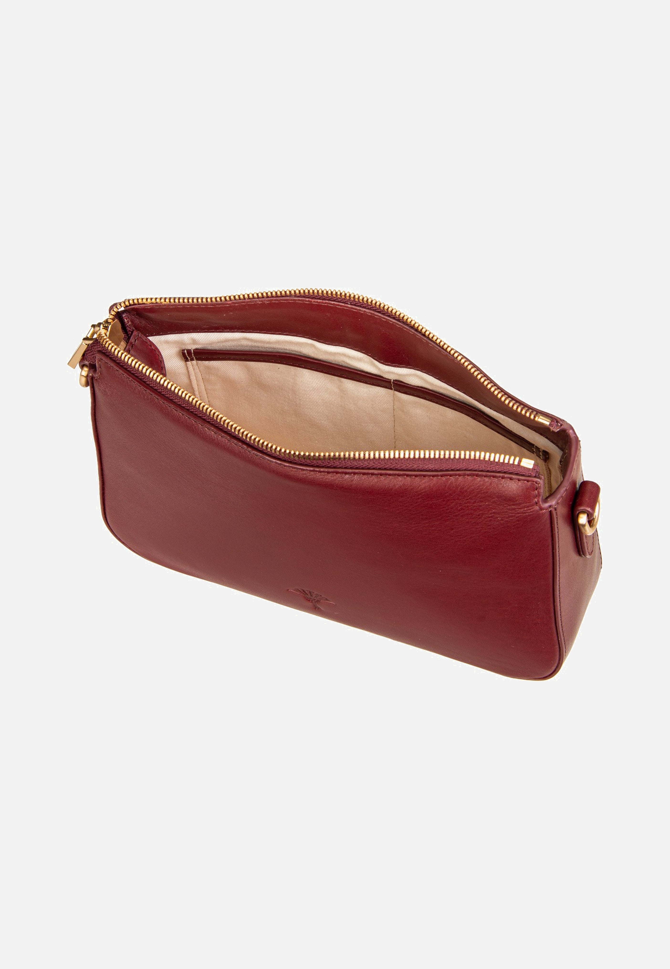 Joop Sofisticato 1.0 Jasmina Should Burgundy Crossbody Bag