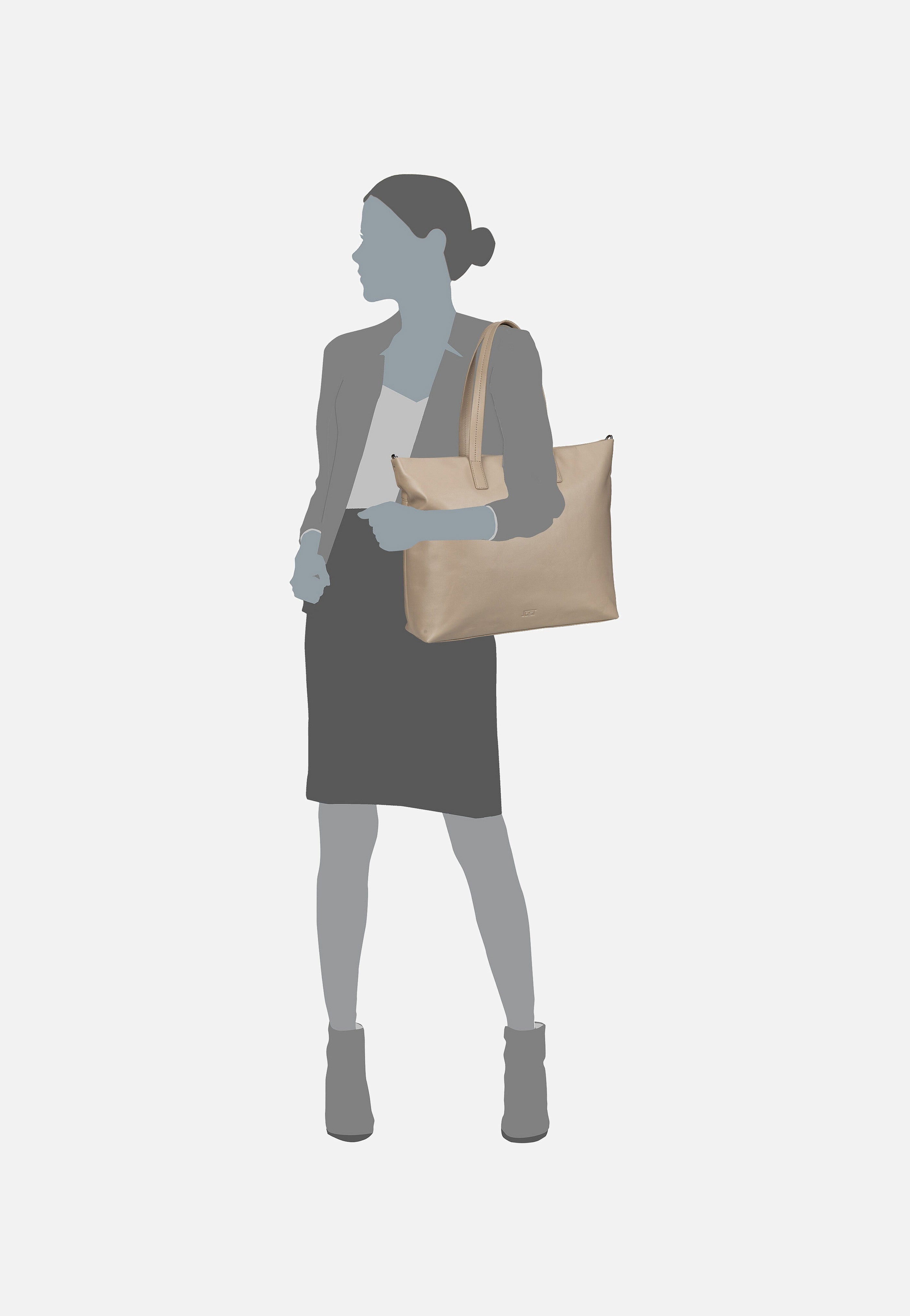 Jost - Arva BS 4317 Ecru - Shopper | Women-Image